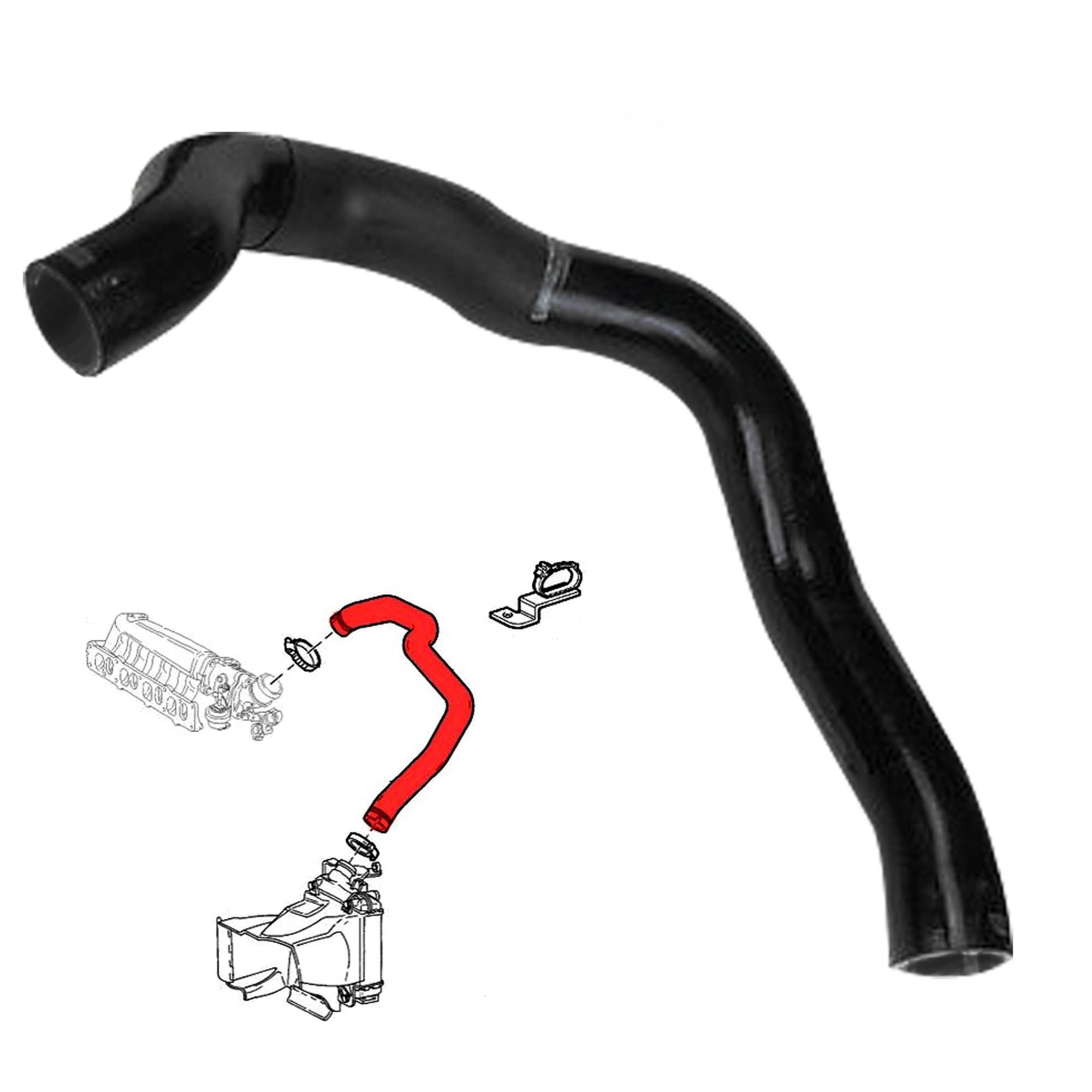 Durite de turbo pour Alfa 147, 156, GT 1.9 JTD 1.9 JTDM PARTSLINE SC18132