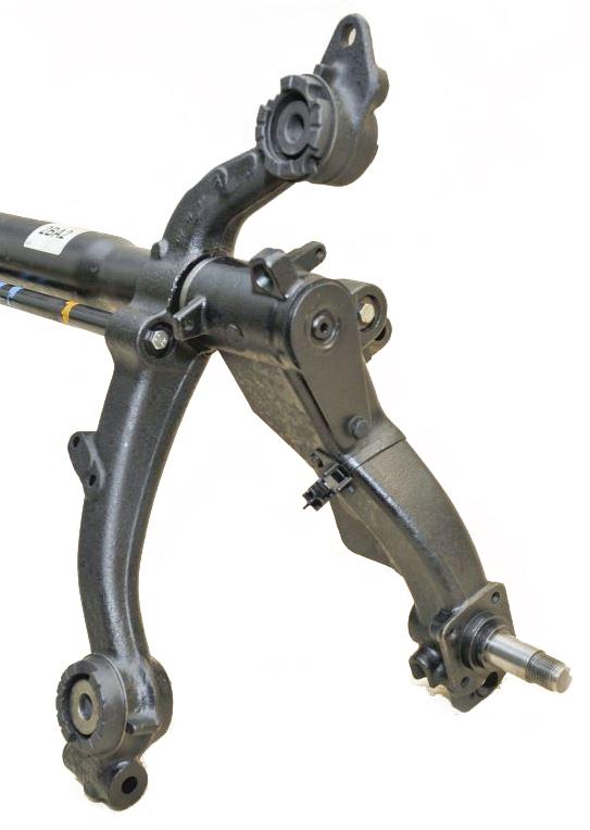 Essieu train arrière NEUF pour Peugeot 206 tous modèles avec freins à tambours (avec ou sans ABS)