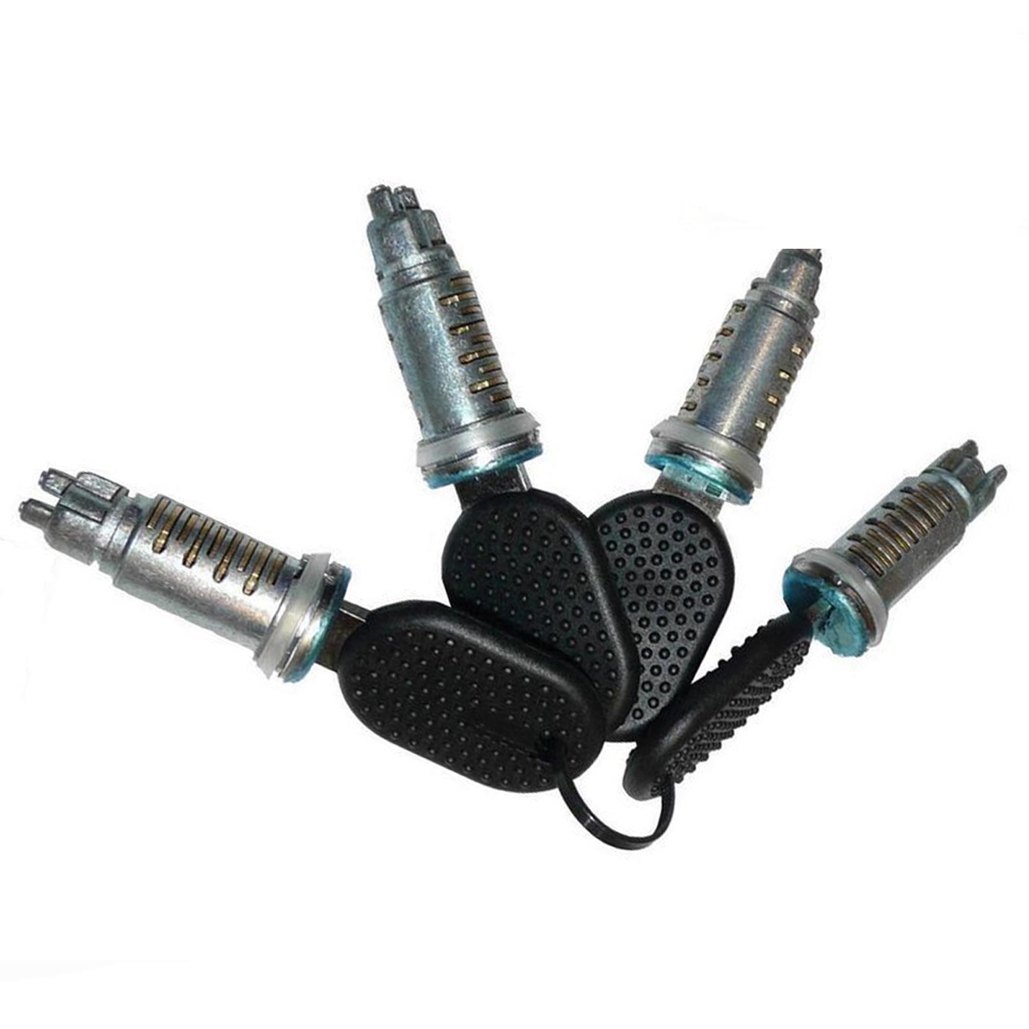 (lot de 4) Barillets, serrure de porte pour Boxer, Ducato, Jumper (2002-2006) PARTSLINE SC23998