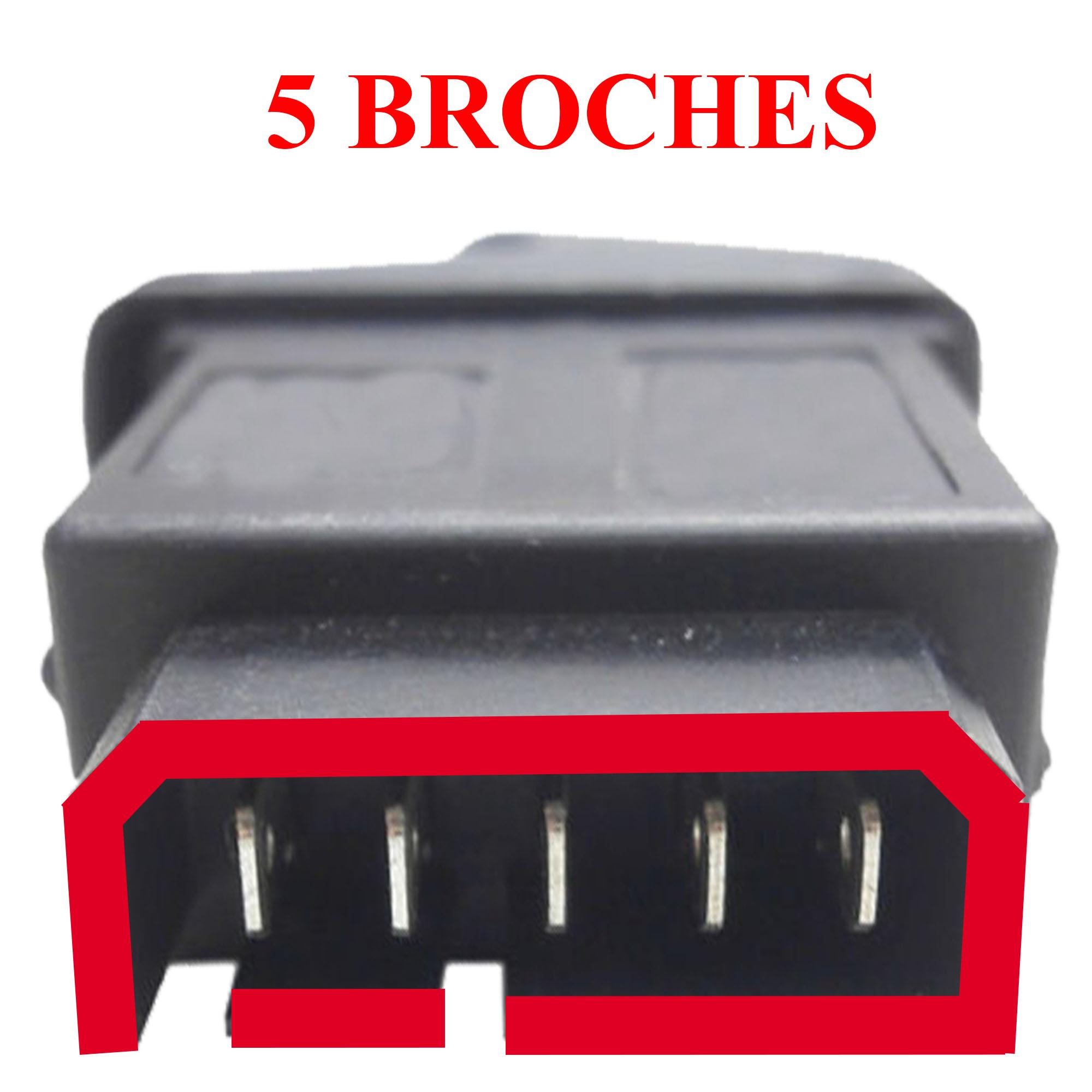 Bouton de lève-vitre avant gauche pour Renault Clio Kangoo Mégane Twingo PARTSLINE SC24022