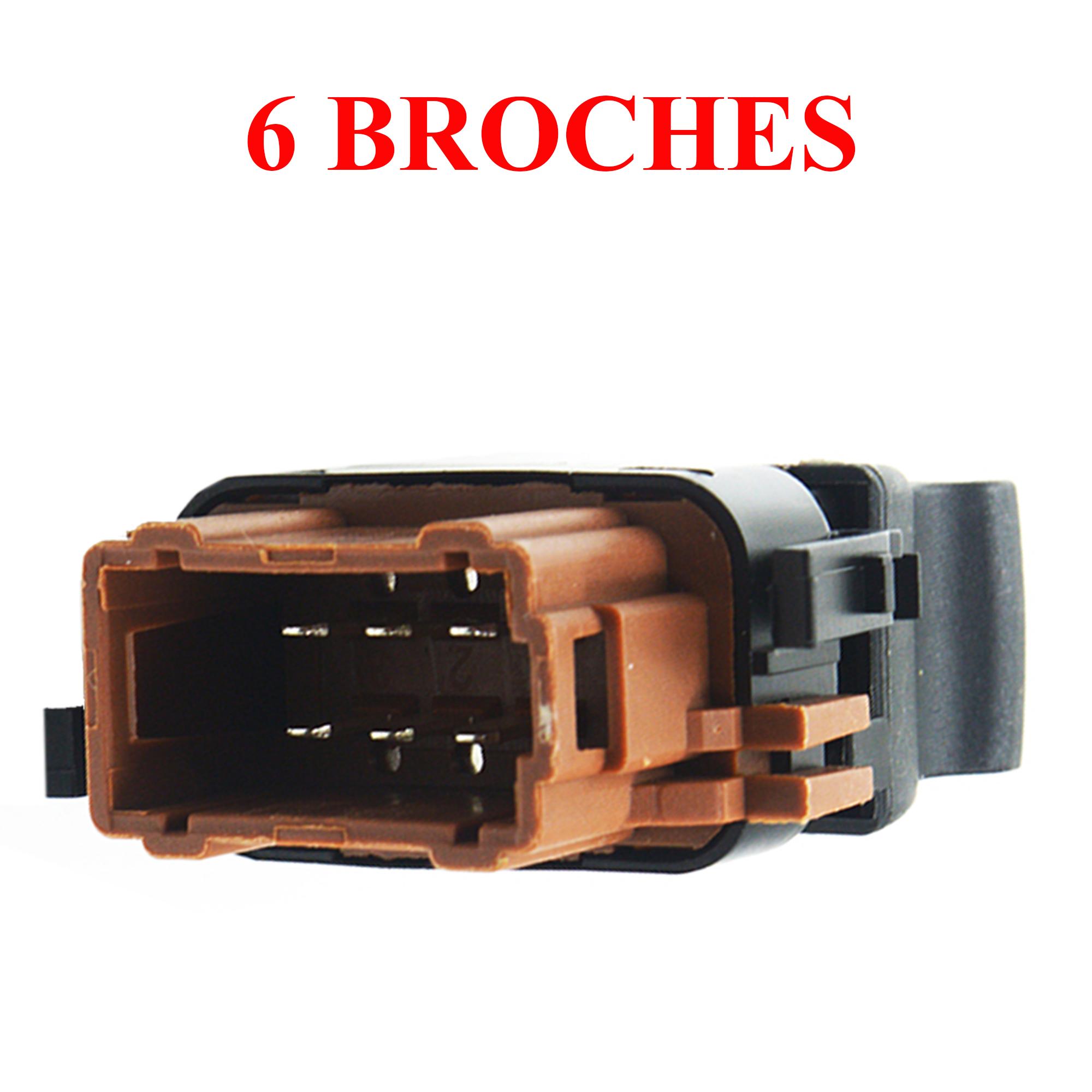 Bouton lève vitre avant droit pour Trafic 2 Master II Vivaro Movano Primastar PARTSLINE SC24120