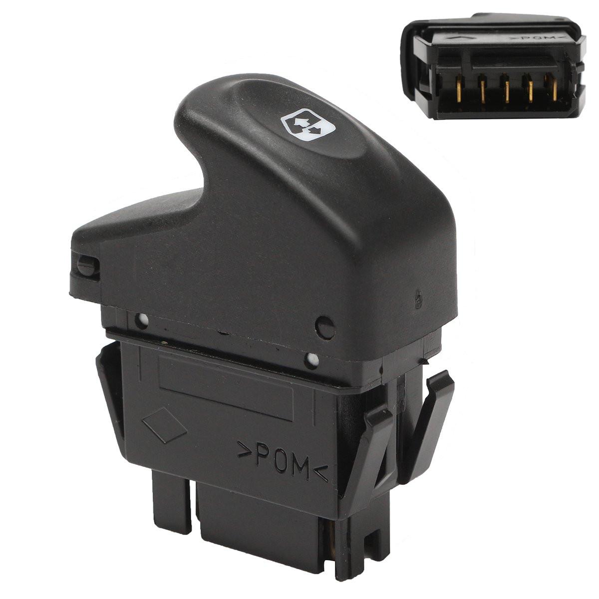 Bouton de lève-vitre avant gauche pour Renault Clio Kangoo Megane PARTSLINE SC24140