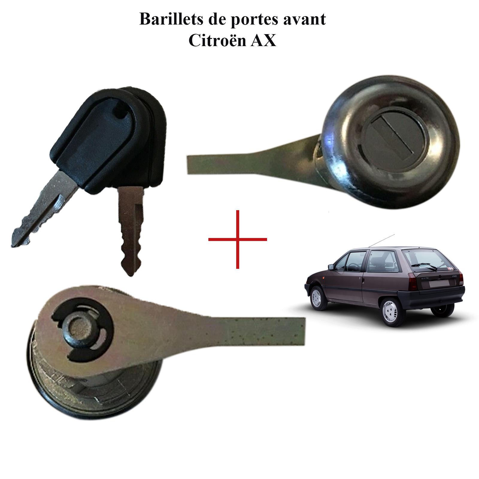 Barillets de porte avant pour Citroen AX PARTSLINE SC24285
