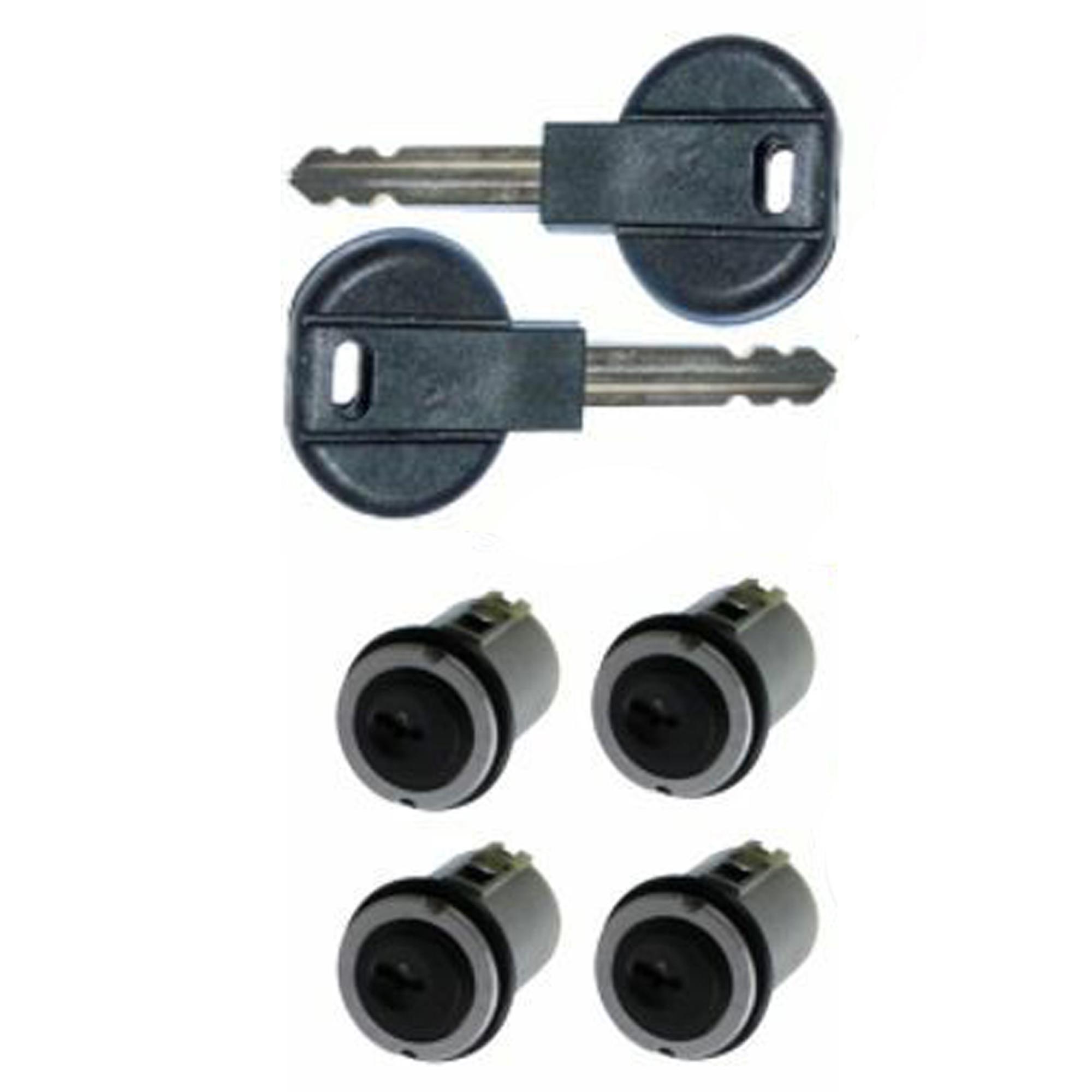 Barillet, serrure de porte pour Citroën, Fiat, Lancia et Peugeot (1994-2003) PARTSLINE SC24295
