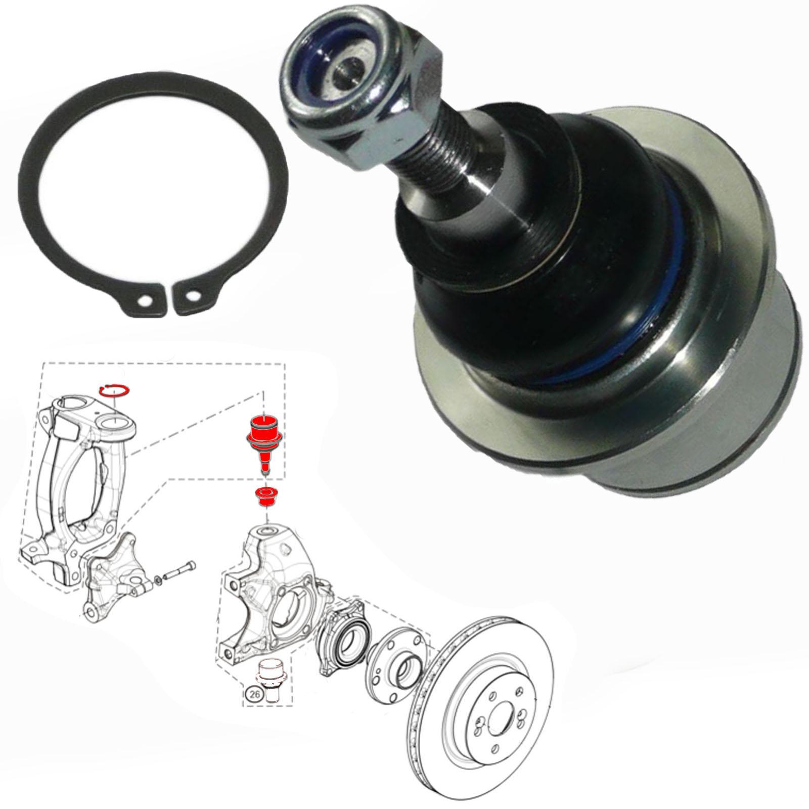 Rotule supérieure gauche ou droite pour Renault Sport Clio 3 RS Megane III 2.0L PARTSLINE SC24428