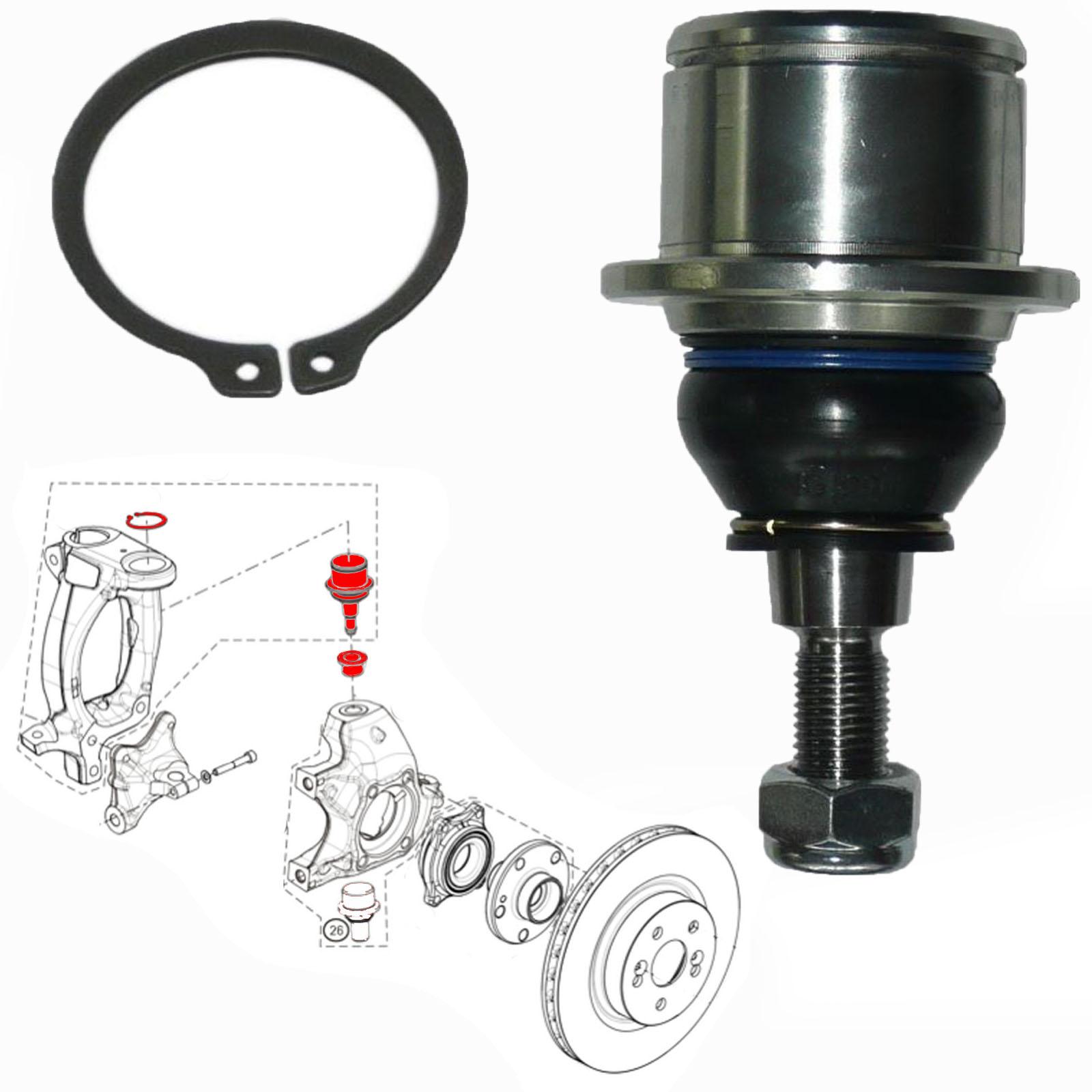 Rotule supérieure gauche ou droite pour Renault Sport Clio 3 RS Megane III 2.0L PARTSLINE SC24428