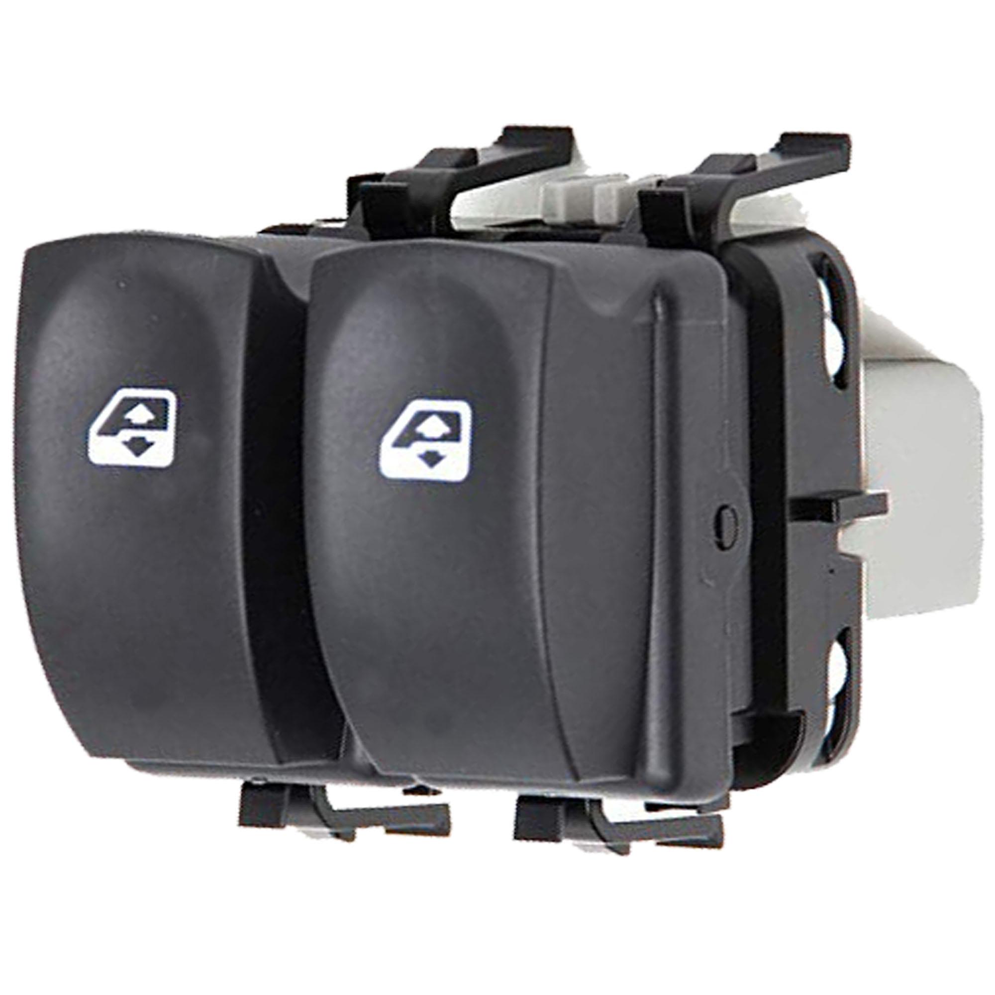 Bouton de lève-vitre avant gauche non-confort pour Renault Clio 3 Modus Twingo 2 PARTSLINE SC28611