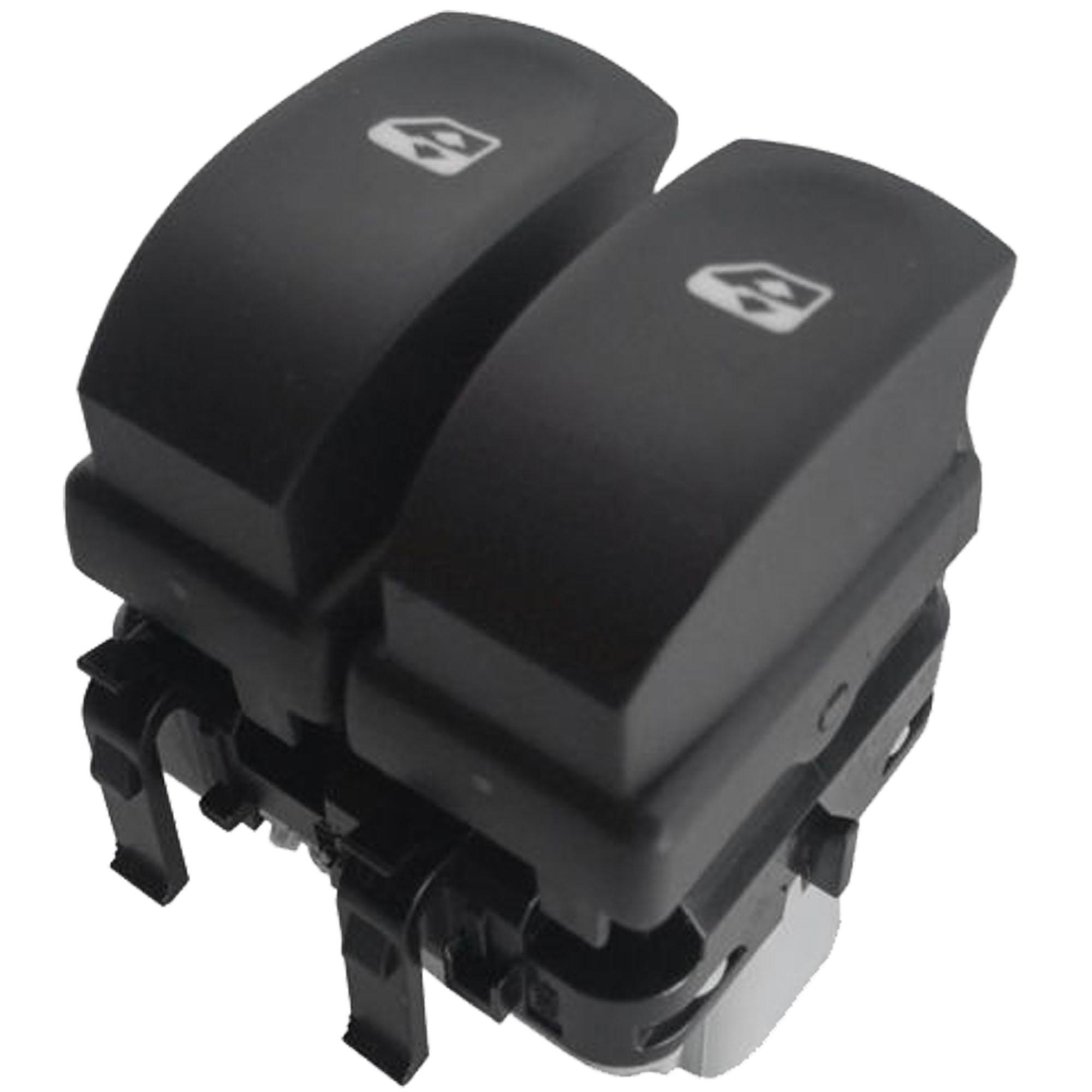 Bouton de lève-vitre avant gauche non-confort pour Renault Clio 3 Modus Twingo 2 PARTSLINE SC28611