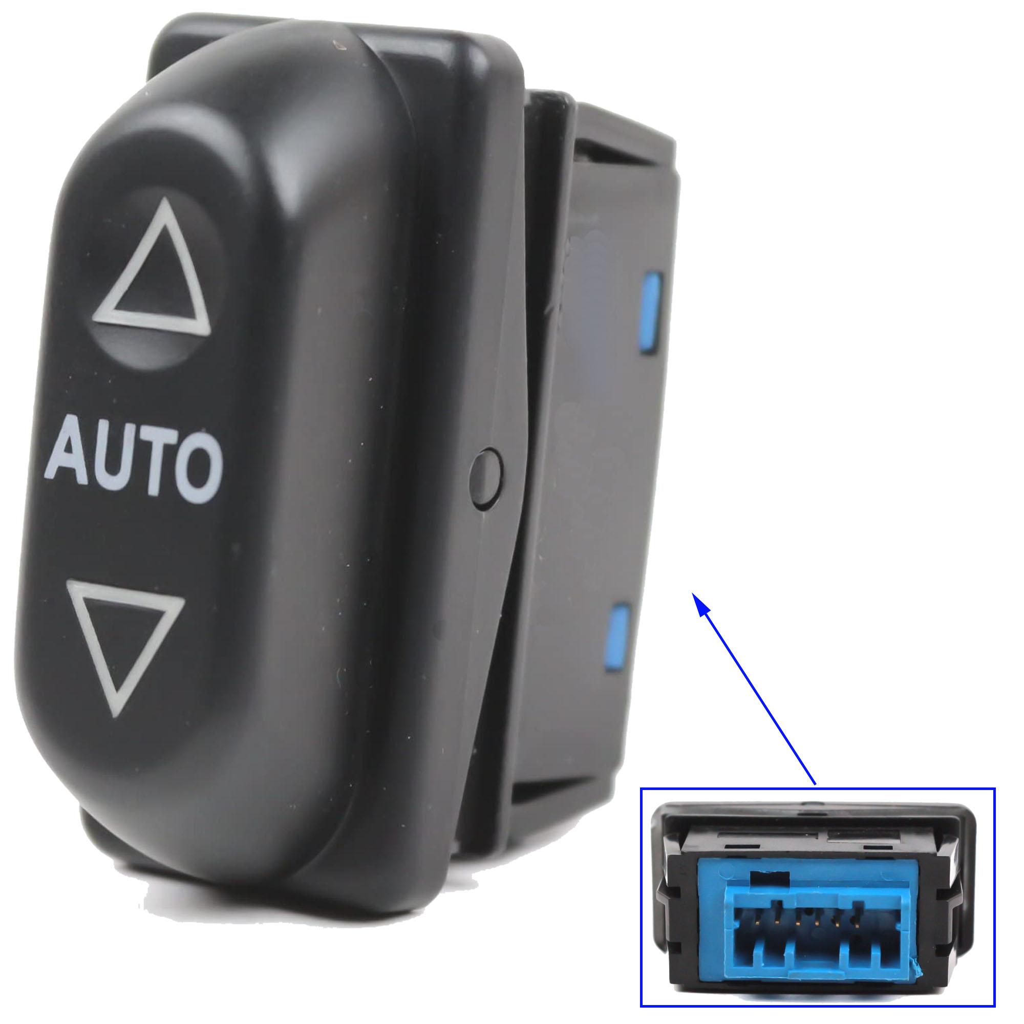 Bouton commande leve vitre avant gauche pour Peugeot 405 I PARTSLINE SC32608