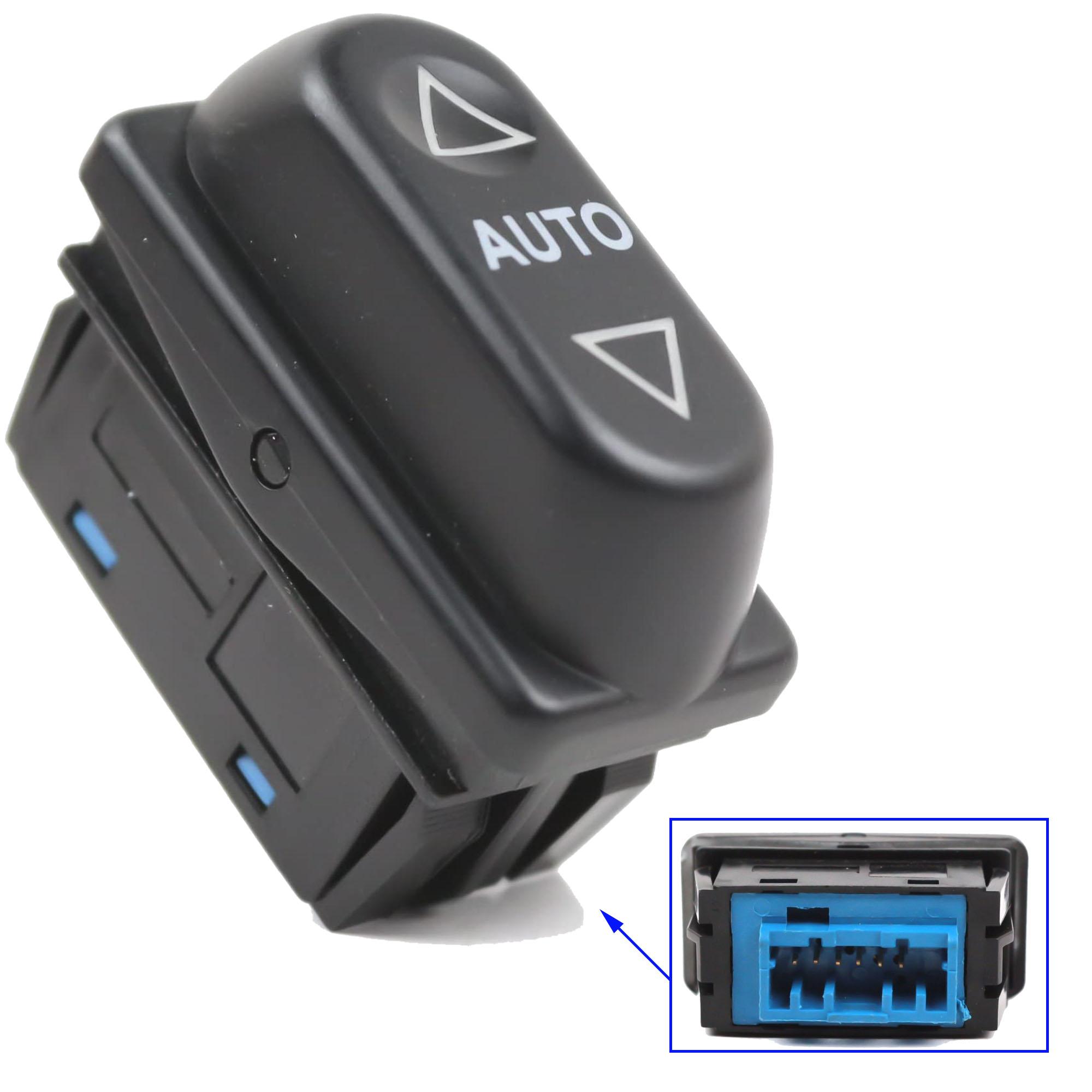 Bouton commande leve vitre avant gauche pour Peugeot 405 I PARTSLINE SC32608
