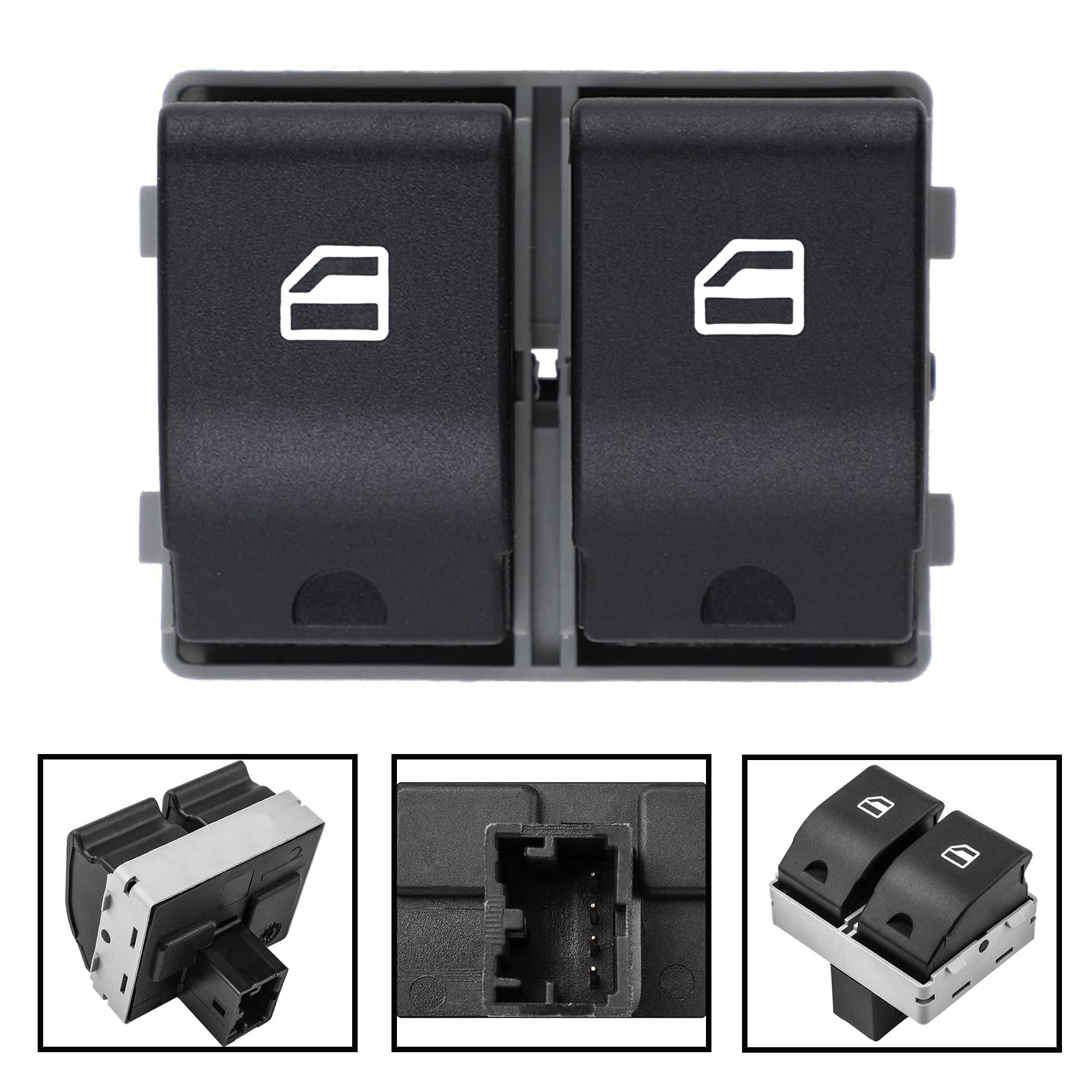 Bouton de lève-vitre avant gauche pour Seat Cordoba Ibiza 3, VW Fox Polo 4 PARTSLINE SC32669