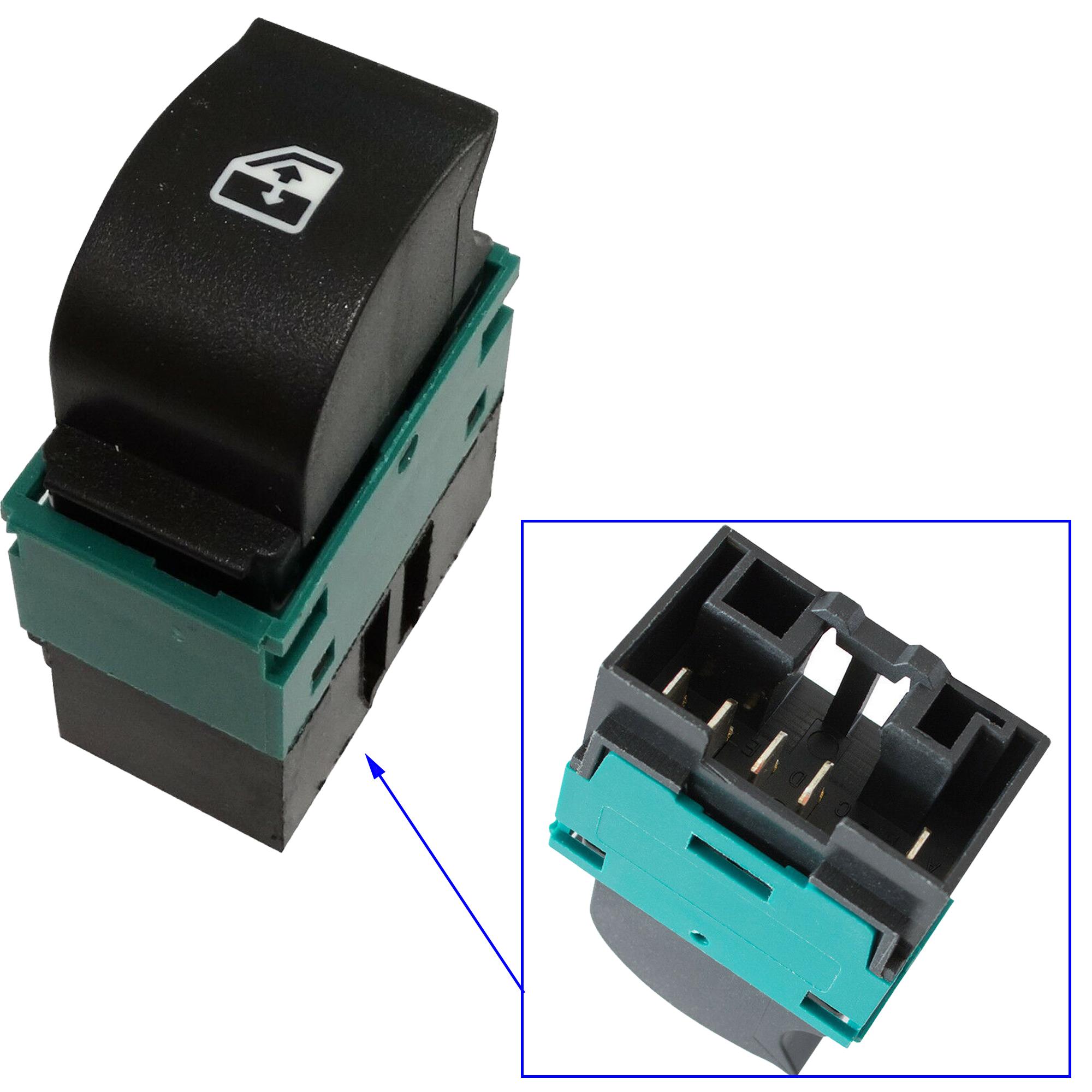 Bouton avant gauche controle le leve vitre passager pour Doblo Idea Musa PARTSLINE SC32702