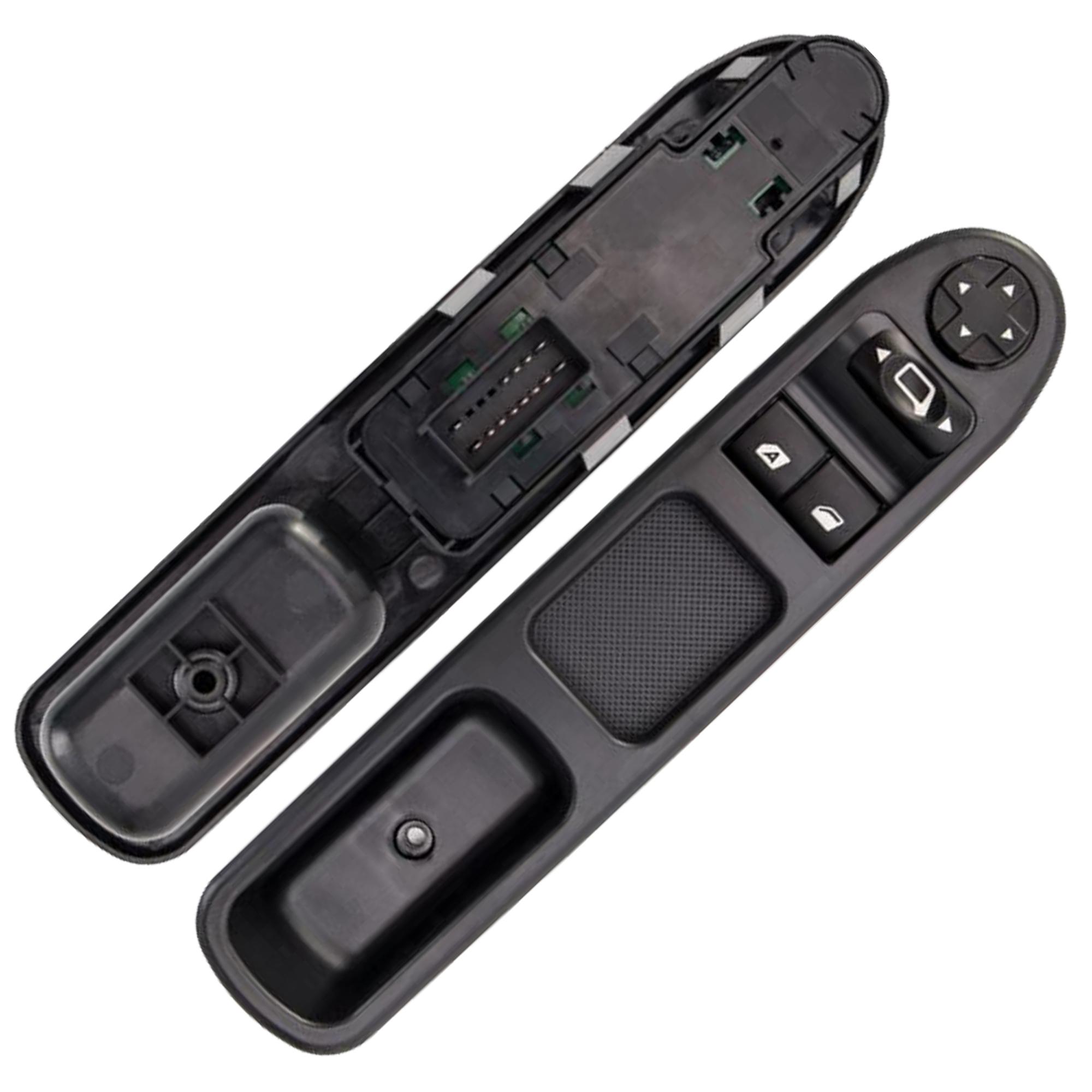 Bouton de lève-vitre avant gauche compatible avec Peugeot 207 Citroën C3 Picasso PARTSLINE SC32745