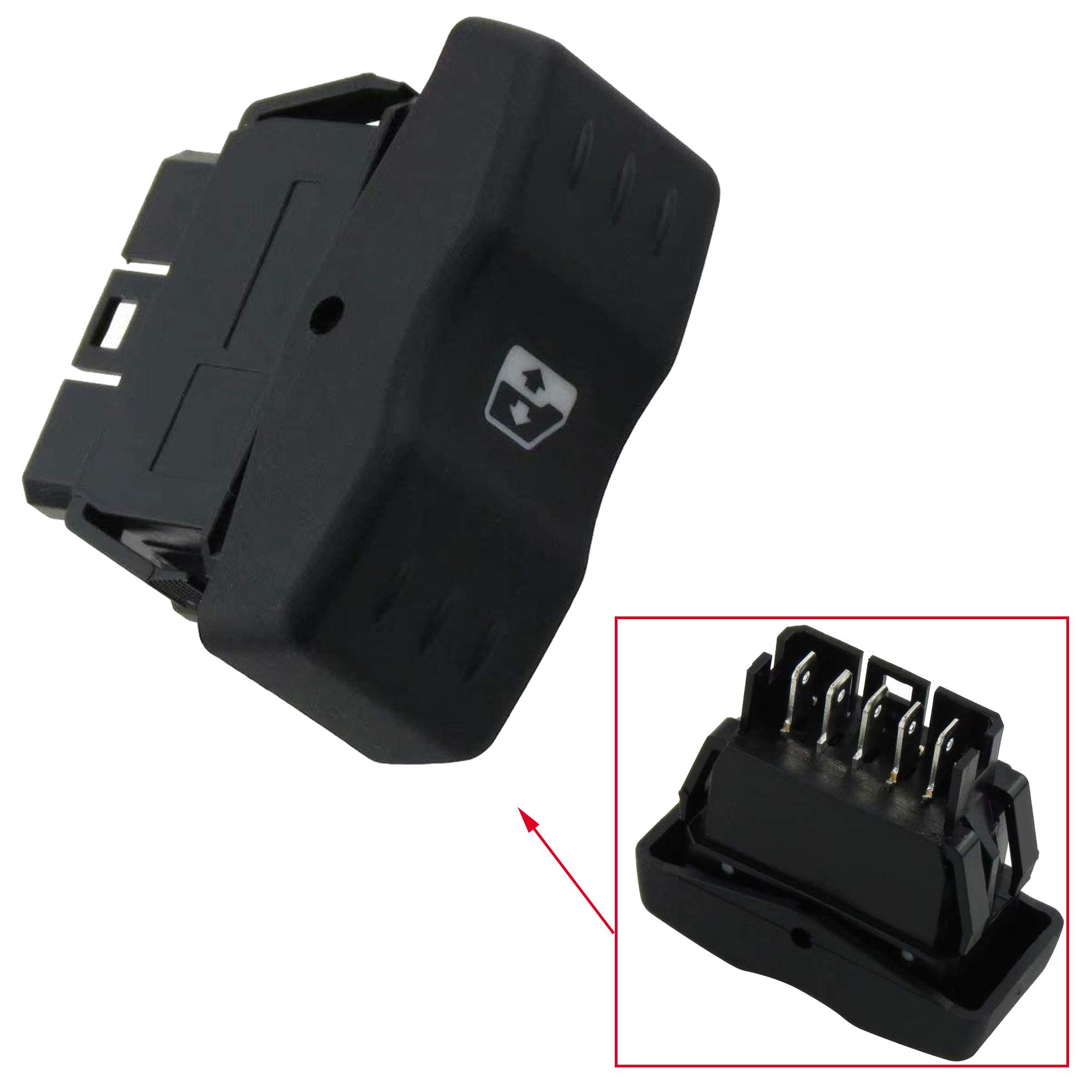 Bouton de lève-vitre avant gauche pour Dacia Logan depuis 2004 PARTSLINE SC32758