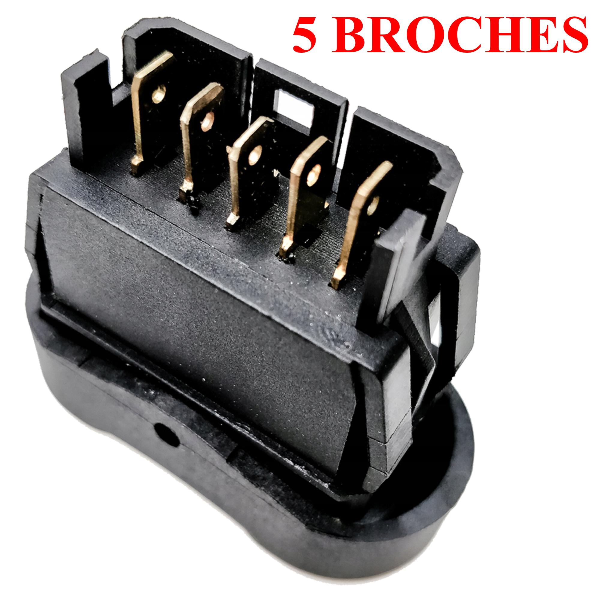 Bouton de lève-vitre avant gauche et droit pour Dacia Duster Logan Sandero PARTSLINE SC32759