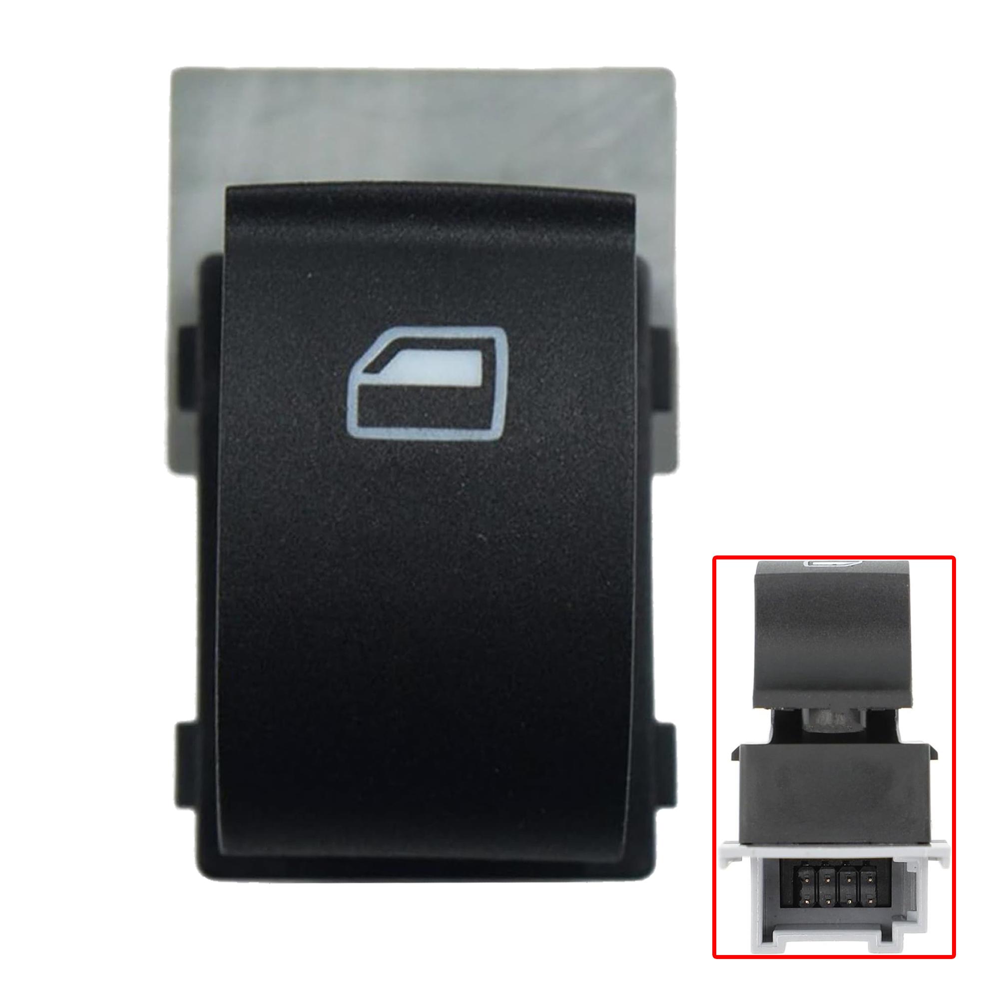 Bouton de lève-vitre avant droit pour Audi A3 (8L) et A4 (C5) (1996-2005) PARTSLINE SC32803