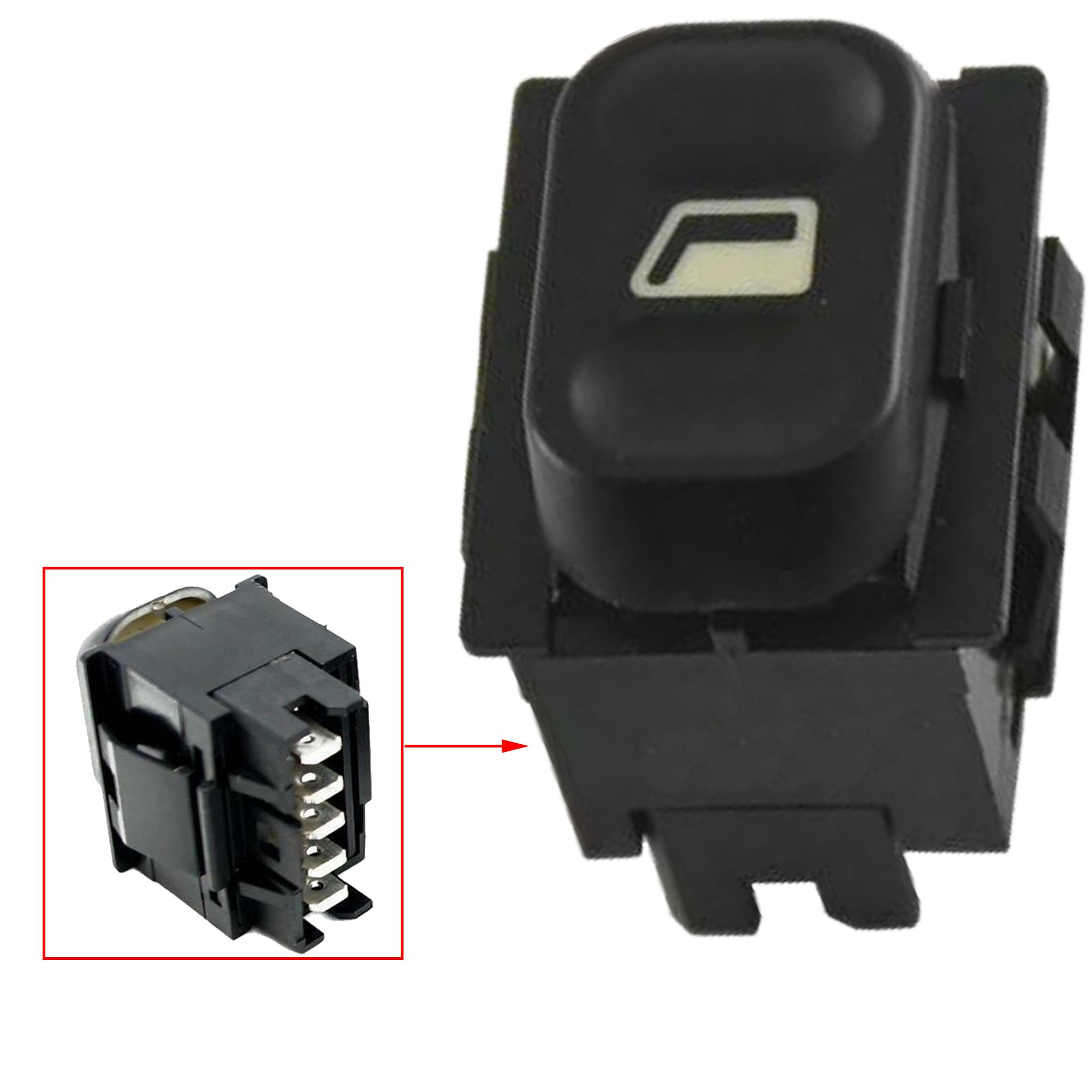 Bouton de lève-vitre avant gauche ou droit pour Citroën Berlingo Peugeot Partner PARTSLINE SC32822