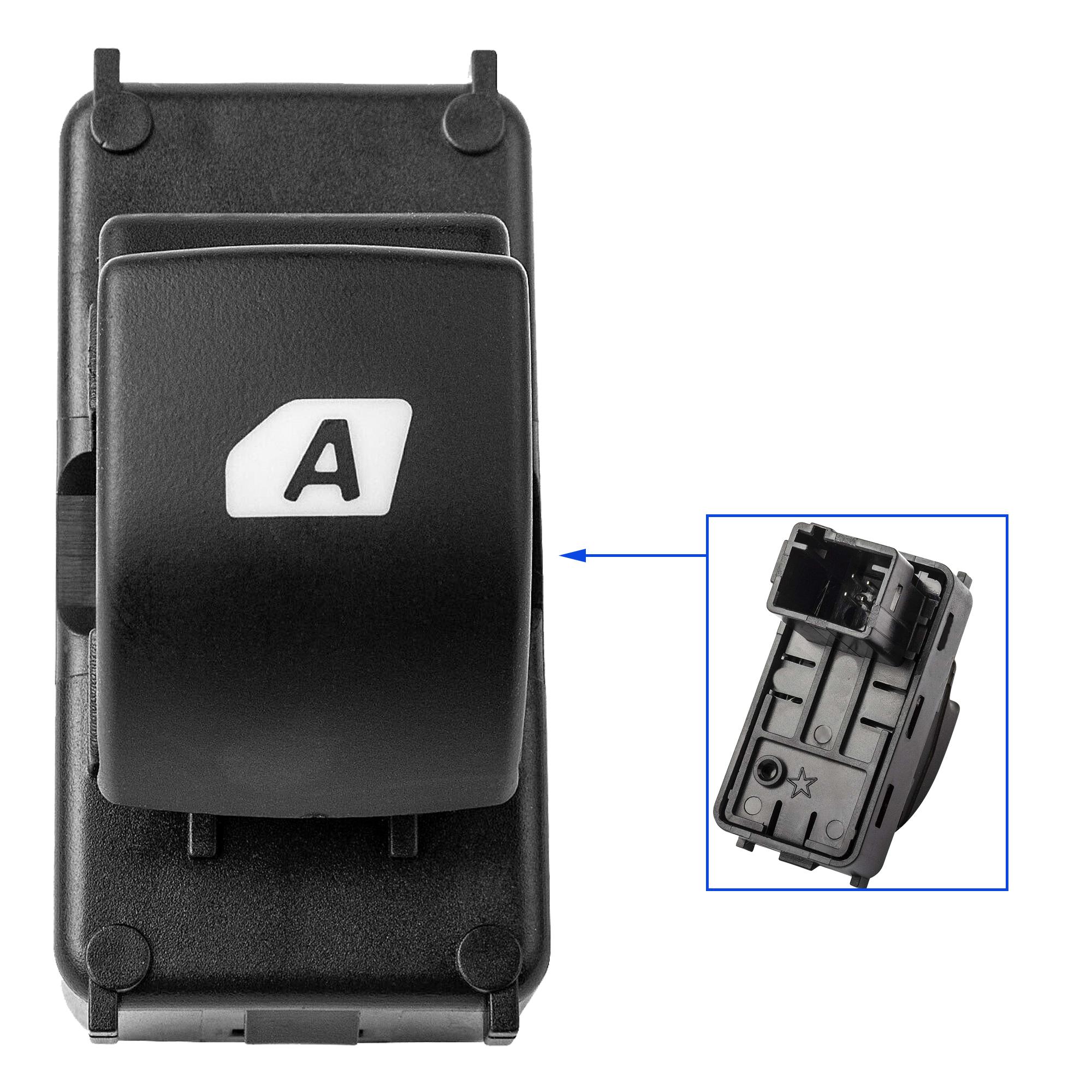 Bouton de lève-vitre avant gauche ou droit pour Citroën Berlingo Peugeot Partner PARTSLINE SC32871