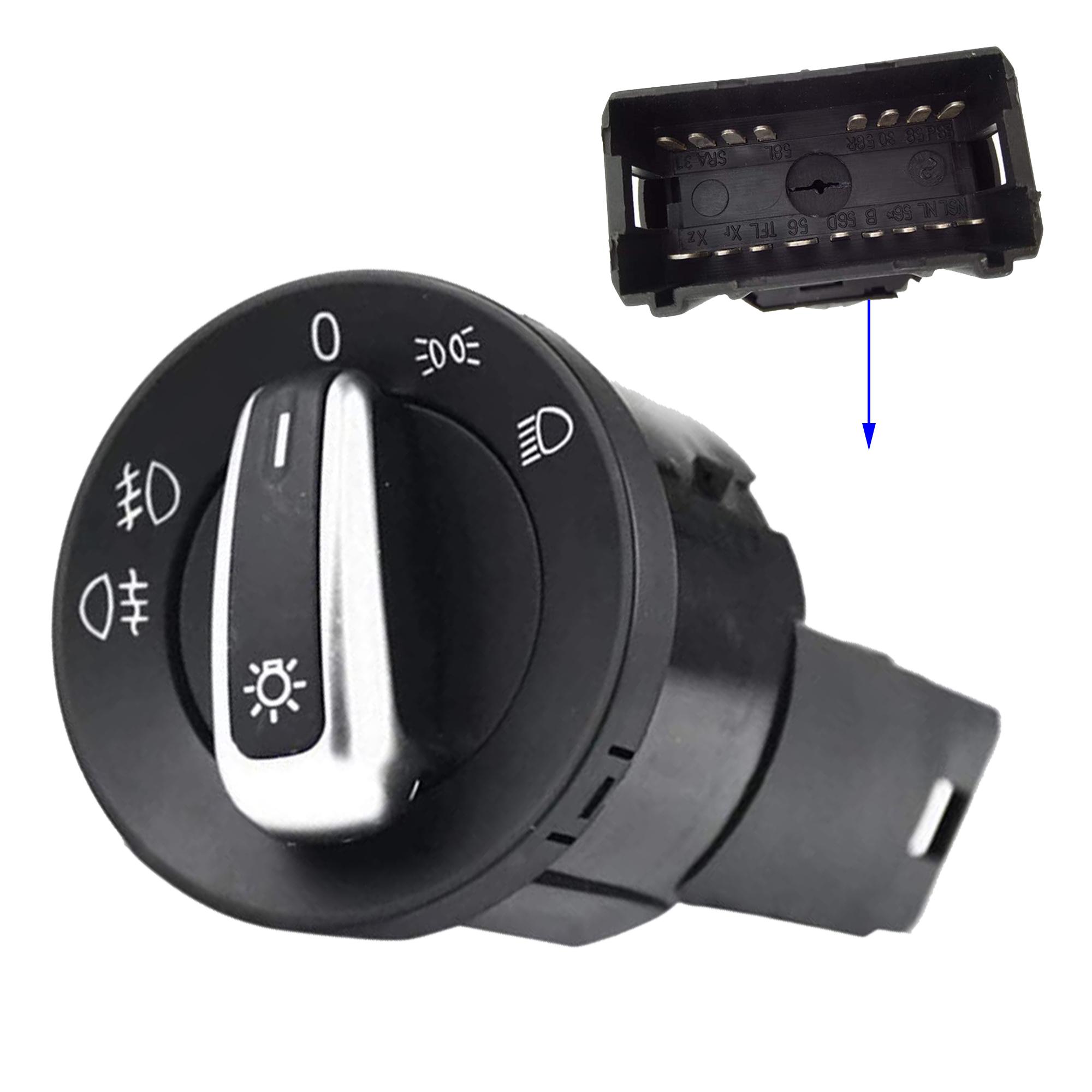 Bouton, commande d'éclairage phare feux pour Seat, Skoda, VW PARTSLINE SC32879