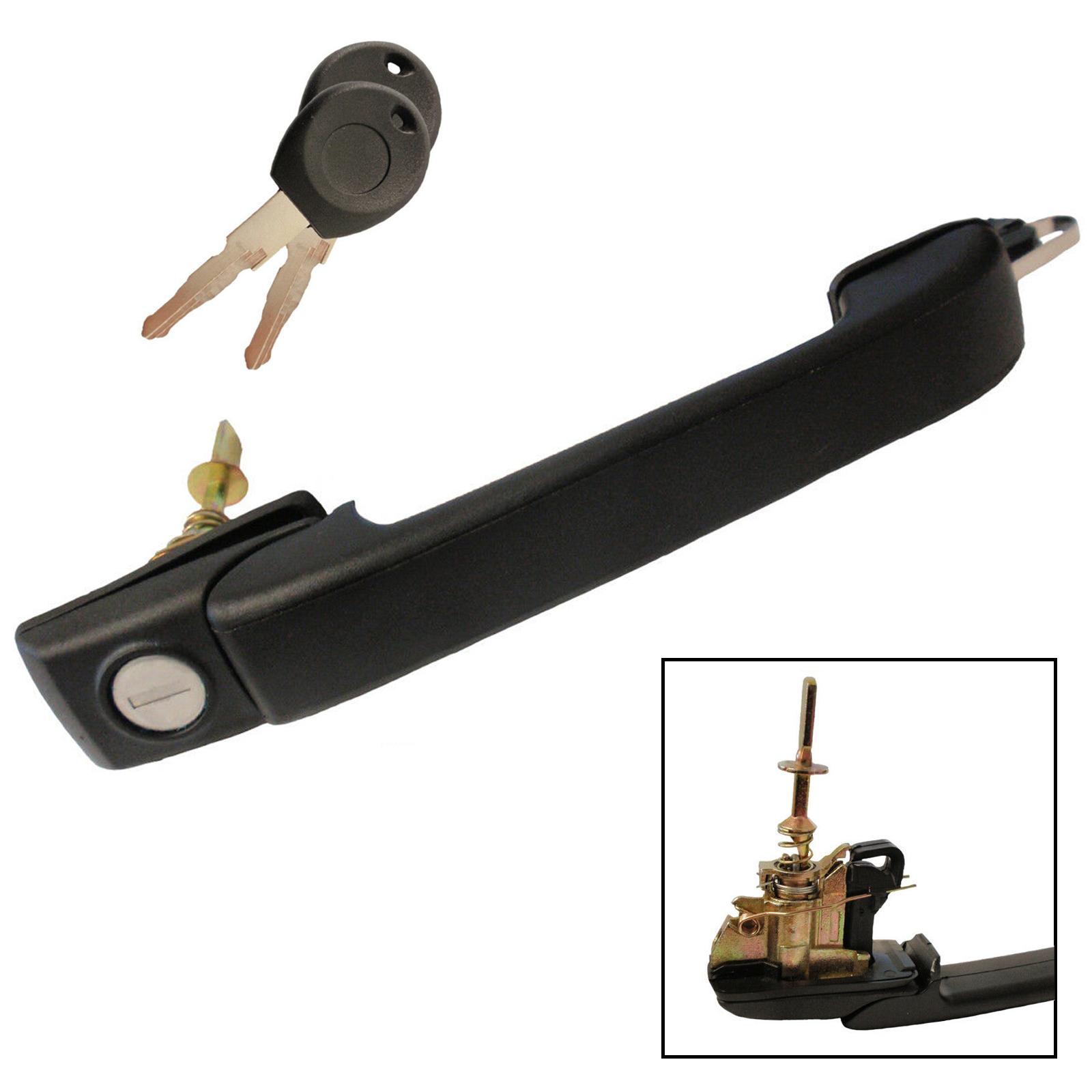 Poignée extérieure avant gauche ou droite + barillet pour VW Golf 3 Vento PARTSLINE SC33096