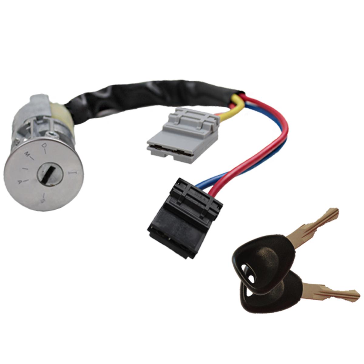 Kit serrure, barillets de porte, Trappe + antivol de direction pour Renault Kangoo PARTSLINE SC33185