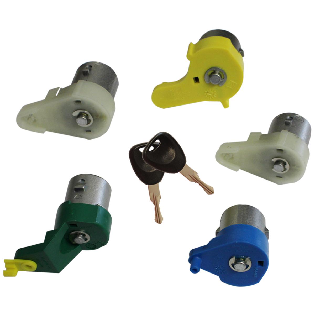 Kit serrure, barillets de porte, Trappe + antivol de direction pour Renault Kangoo PARTSLINE SC33185