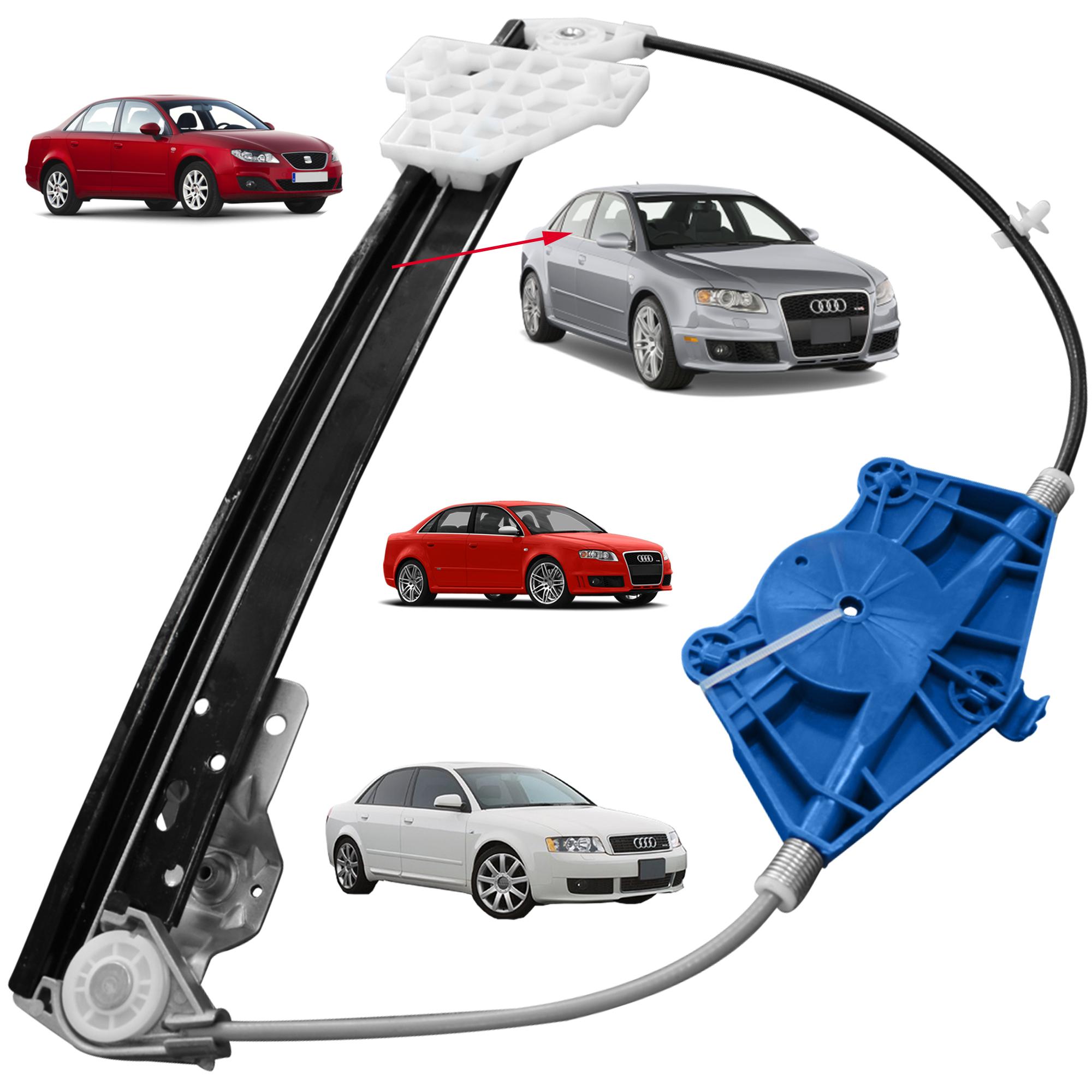 Mécanisme de lève-vitre arrière droit pour Audi A4 (2000-2008) Seat Exeo PARTSLINE SC33217