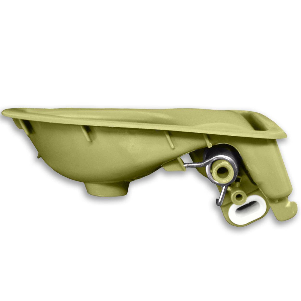 Poignée de porte intérieure couleur verte avant gauche pour Twingo Kangoo PARTSLINE SC33494