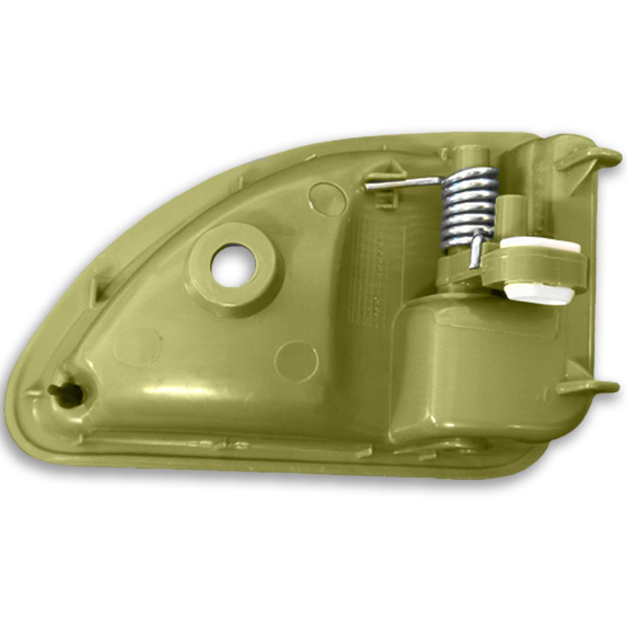 Poignée de porte intérieure couleur verte avant gauche pour Twingo Kangoo PARTSLINE SC33494