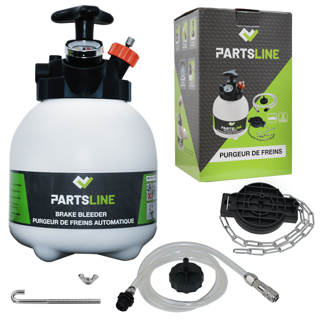Purgeur de frein automatique pour circuit de freinage ou d'embrayage (3 litres) PARTSLINE SC33527