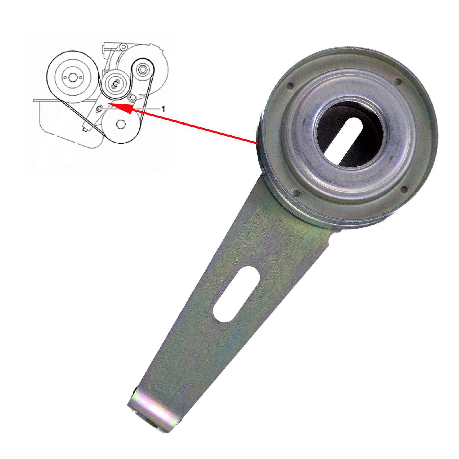 Galet tendeur courroie accessoire pour 1.9D 1.9TD 2.0 2.1TD PARTSLINE SC37569