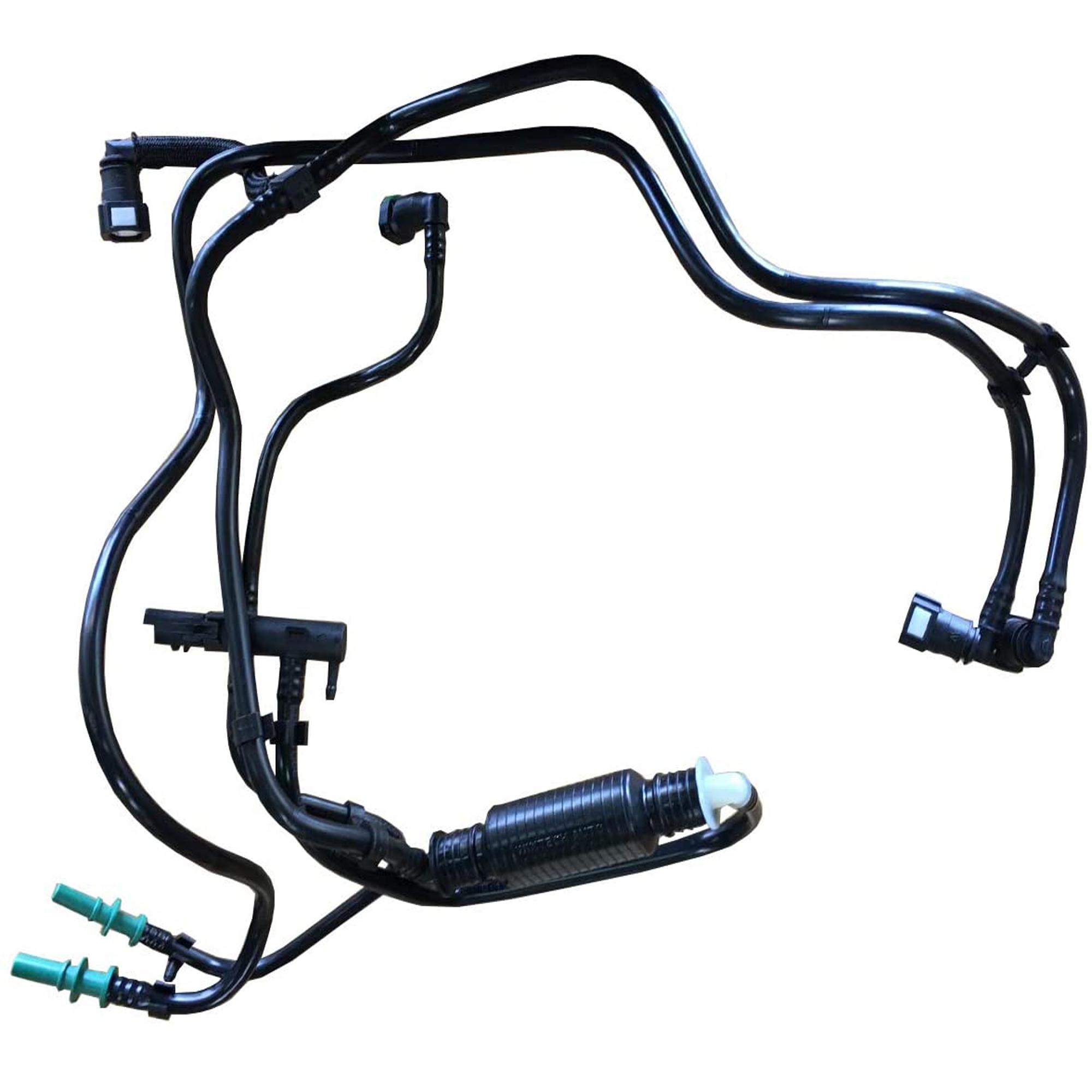 Tuyau alimentation carburant avec poire pour 207 307 C4 1.6 HDi PARTSLINE SC55584