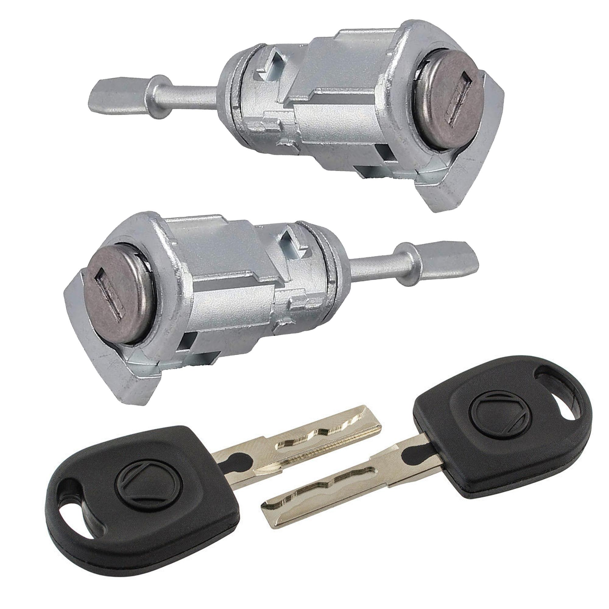 Barillet, serrure de porte pour Skoda, Volkswagen (1996-2015) PARTSLINE SC55626