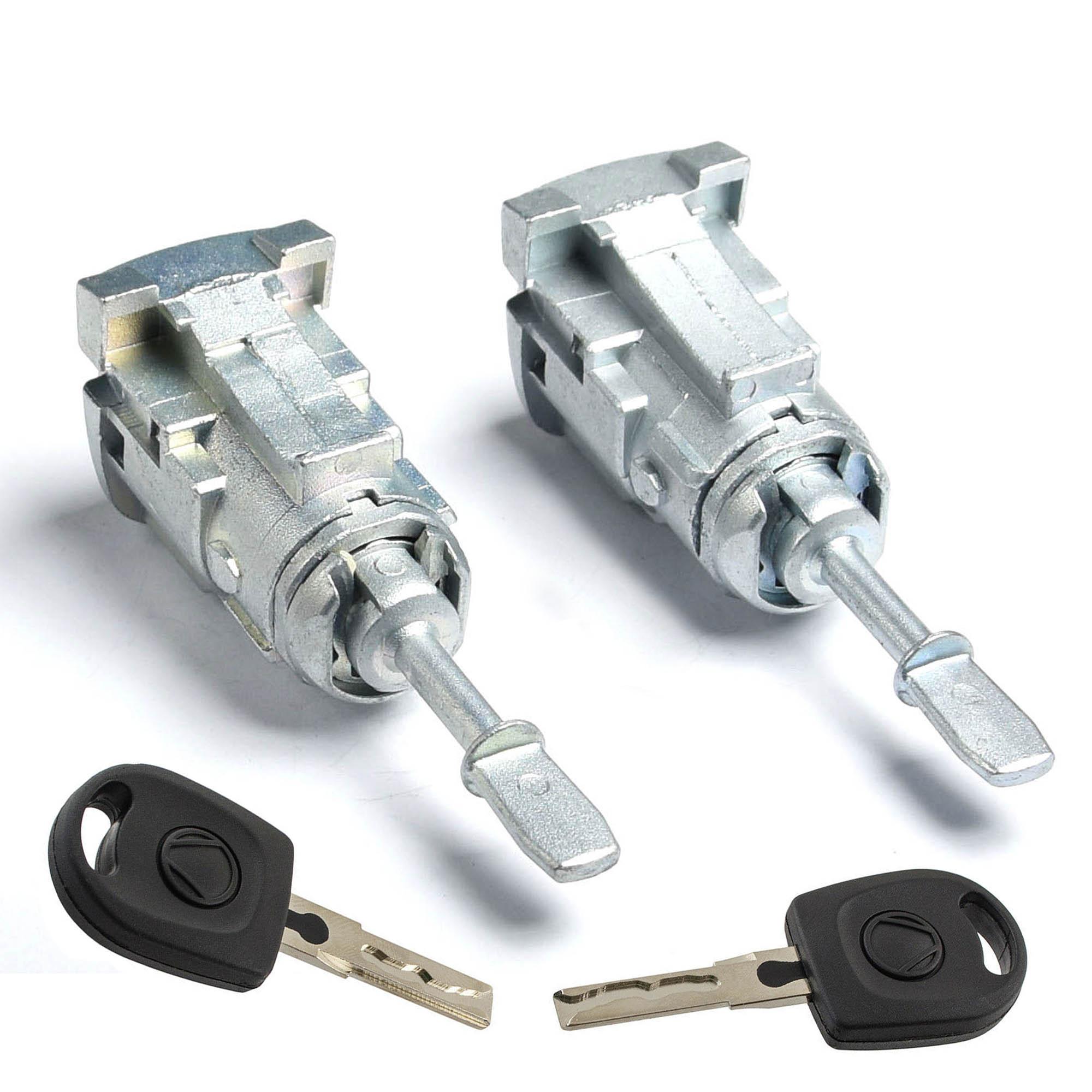 Barillet, serrure de porte pour Skoda, Volkswagen (1996-2015) PARTSLINE SC55626