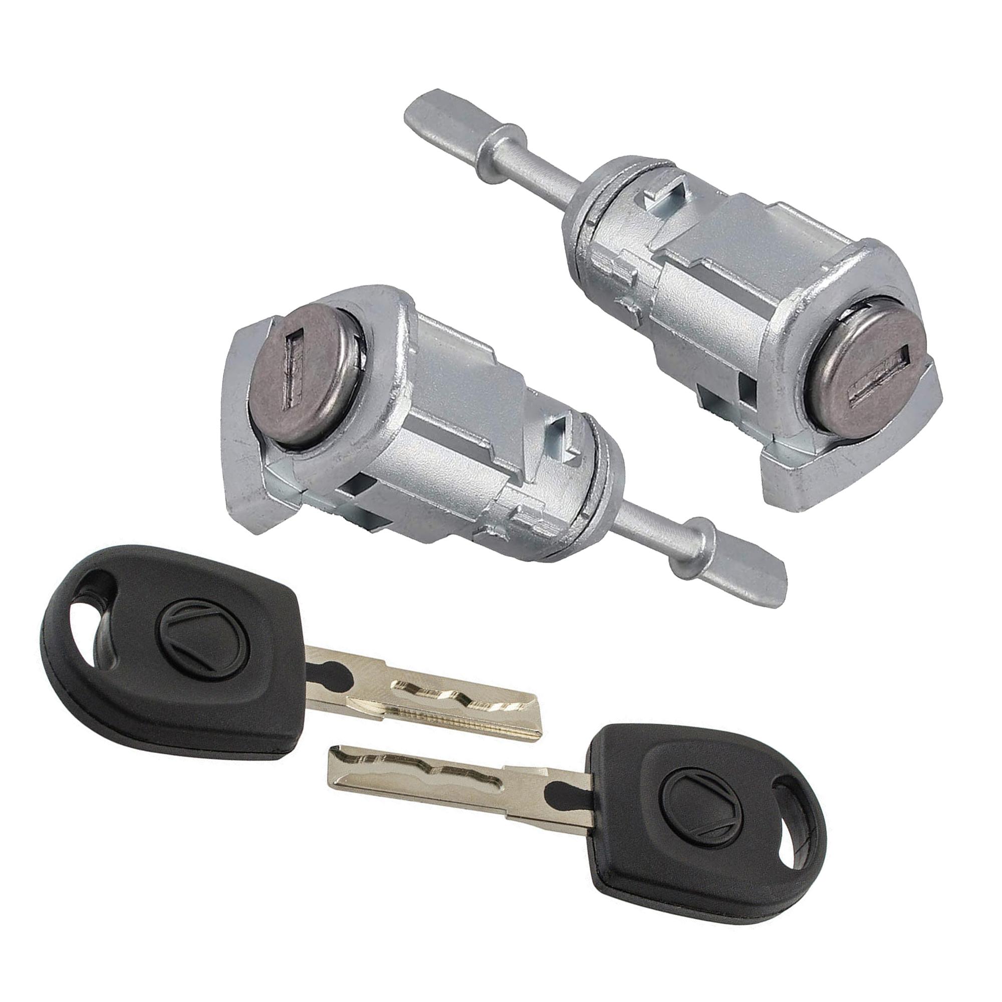 Barillet, serrure de porte pour Skoda, Volkswagen (1996-2015) PARTSLINE SC55626
