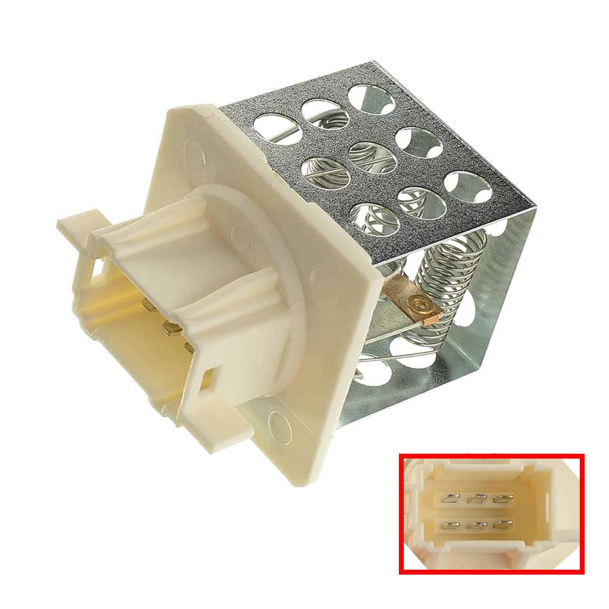 Résistance de chauffage, commande de ventilation pour Peugeot 206 PARTSLINE SC55633
