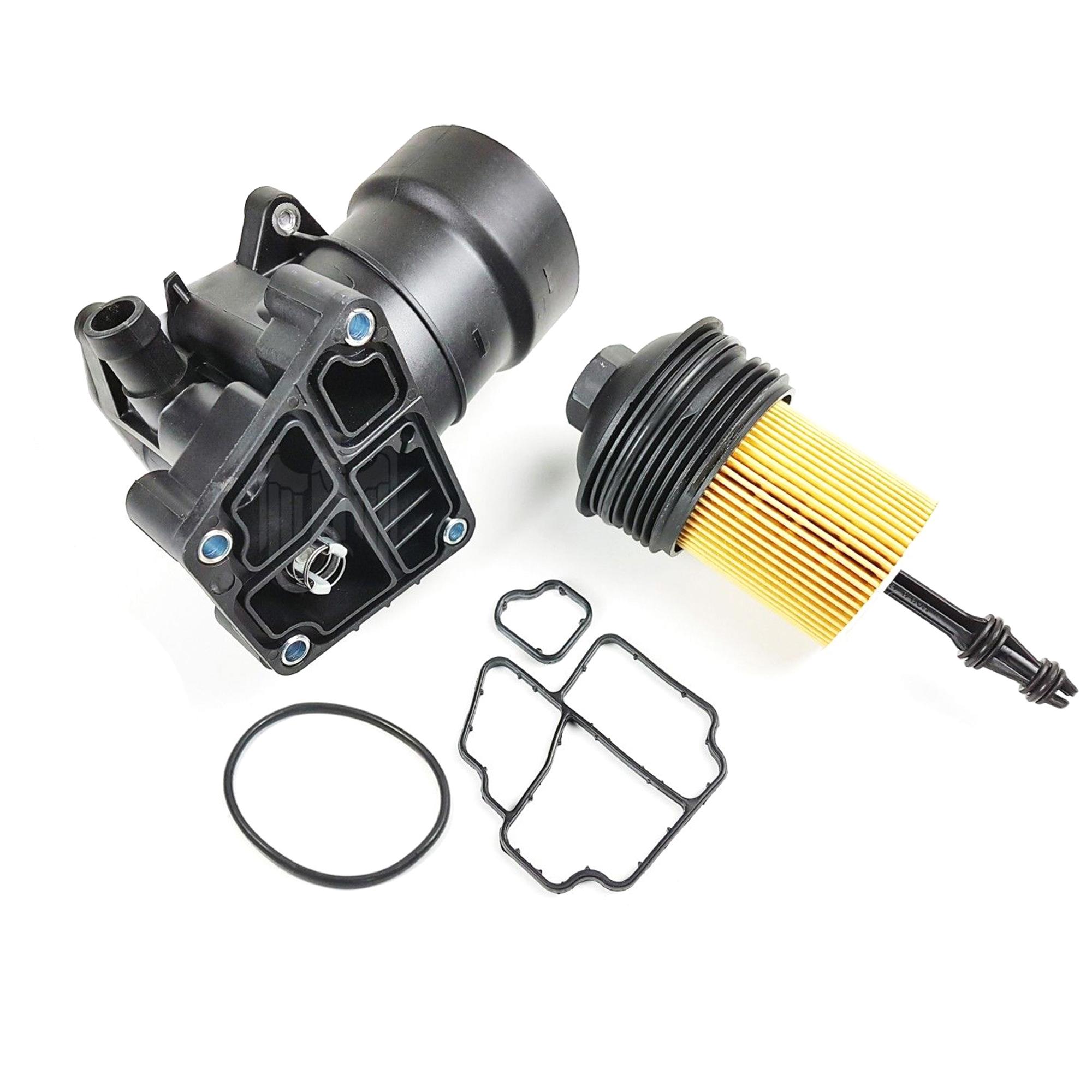Boitier de filtre à huile complet avec couvercle pour Audi, Seat, Skoda, VW PARTSLINE SC55727