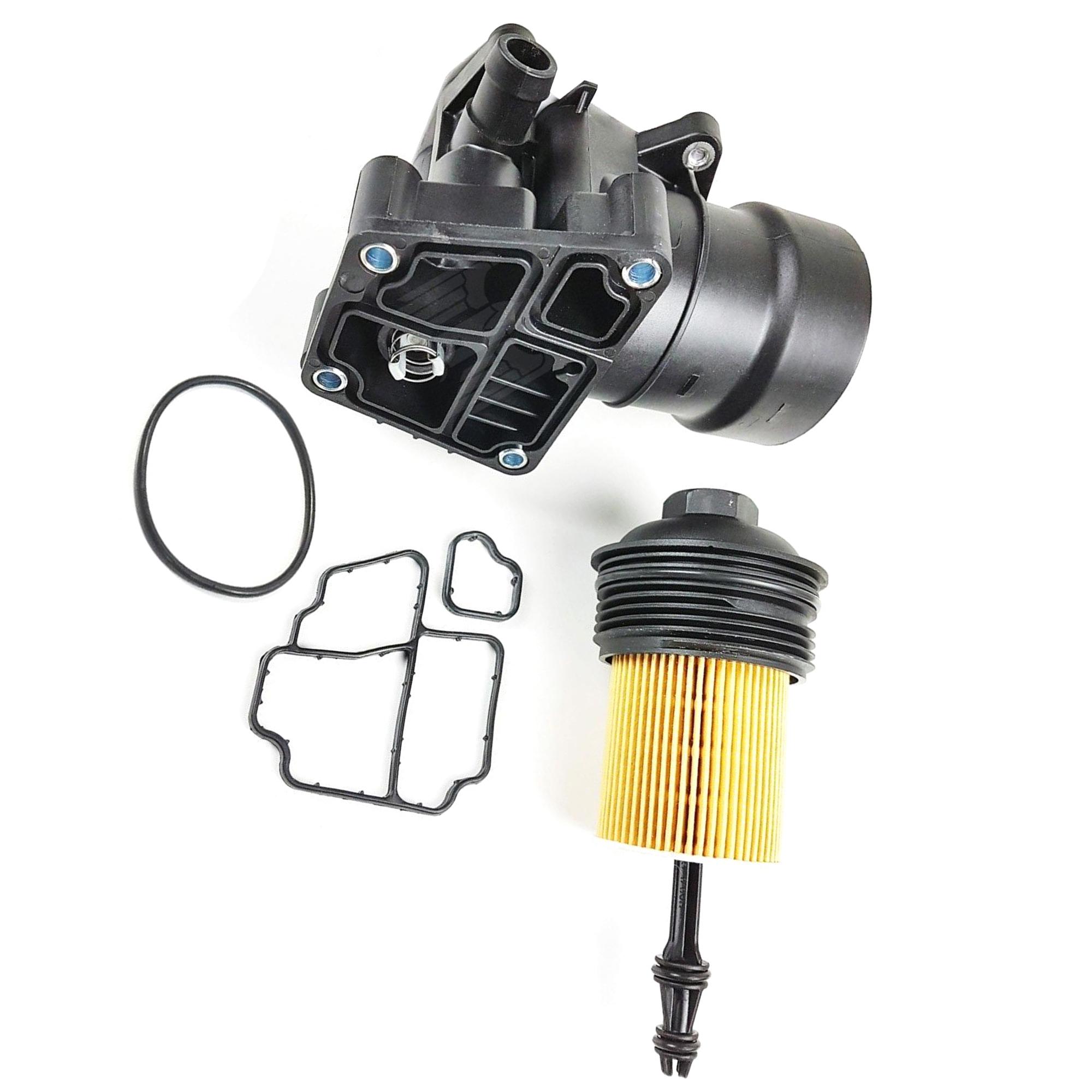 Boitier de filtre à huile complet avec couvercle pour Audi, Seat, Skoda, VW PARTSLINE SC55727
