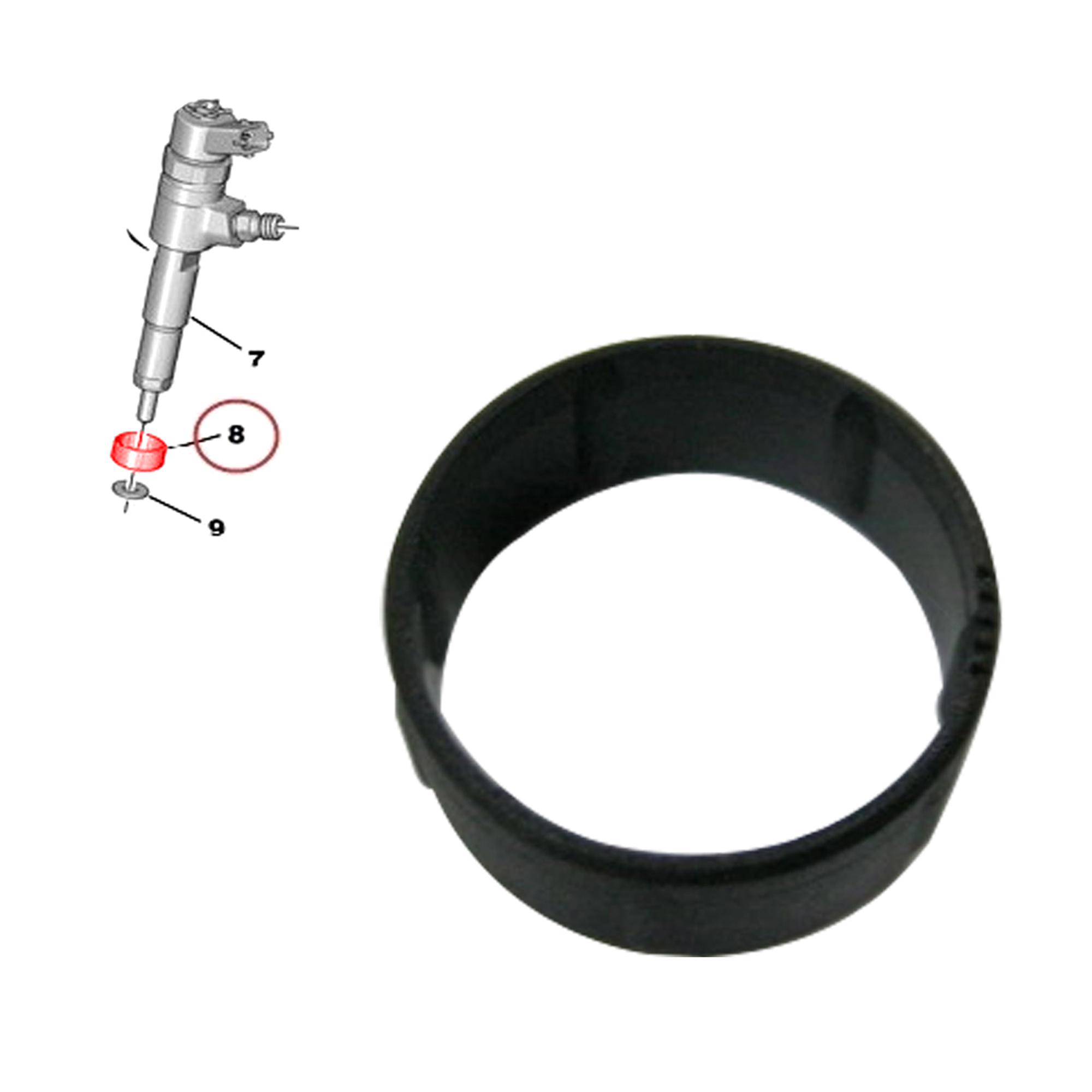 Protecteur, joint, bague d'injecteur pour moteur 1.4 Hdi, TDCi PARTSLINE SC55767