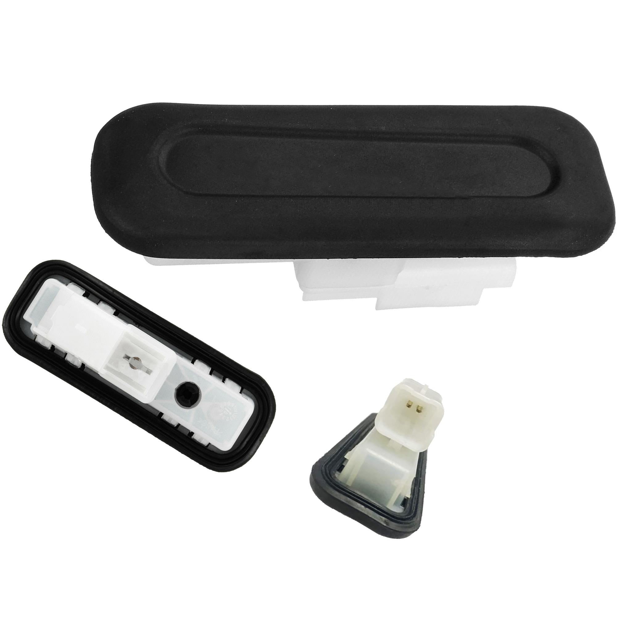 Bouton, contacteur pour ouverture du hayon compatible avec Citroën, Peugeot PARTSLINE SC55810
