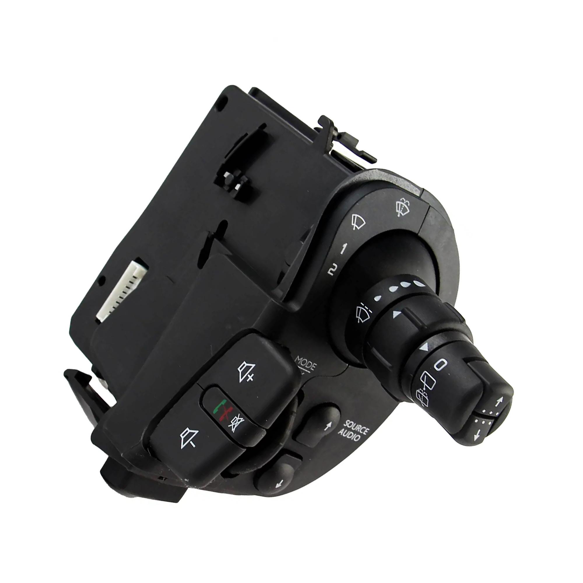 Commodo, commande essuie glace + autoradio pour Renault Clio 3 Kangoo 2 Modus PARTSLINE SC55813