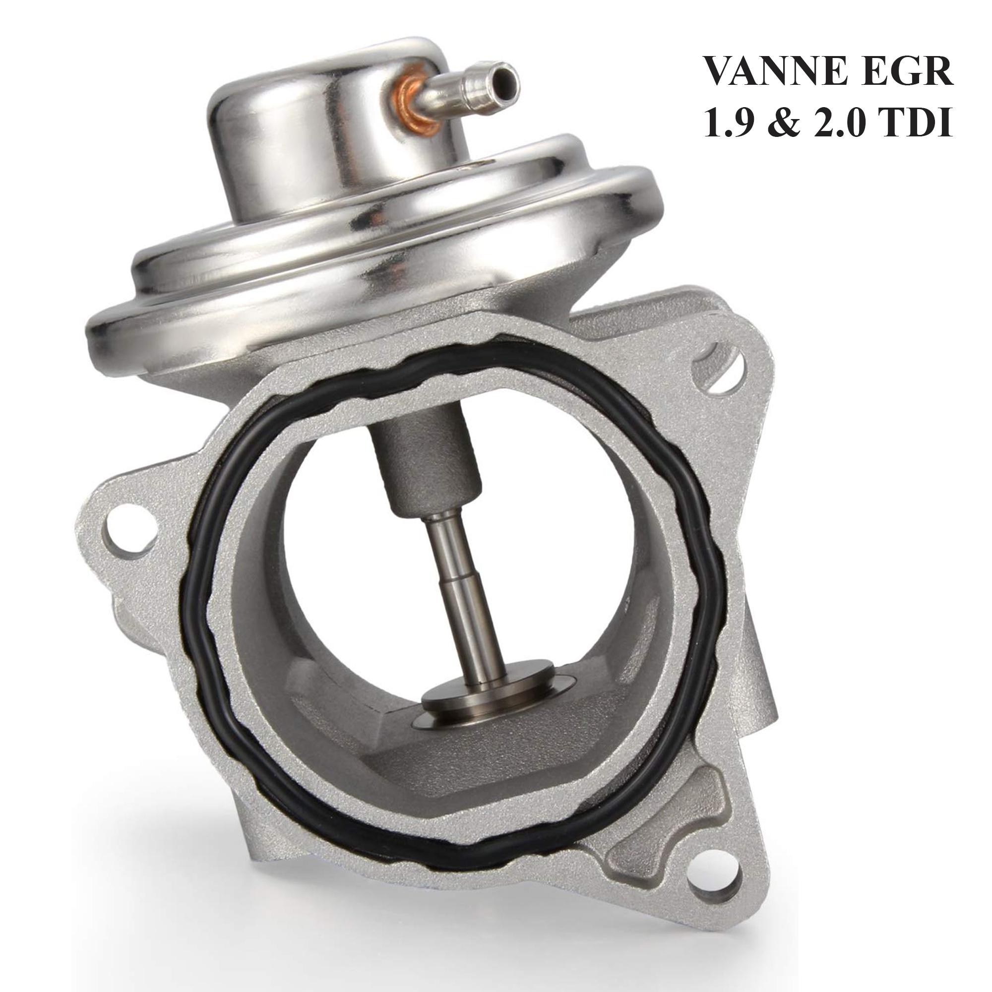 Vanne EGR pneumatique, Valve pour Audi Seat Skoda VW moteur 1.9 TDi ou 2.0 TDi PARTSLINE SC55896