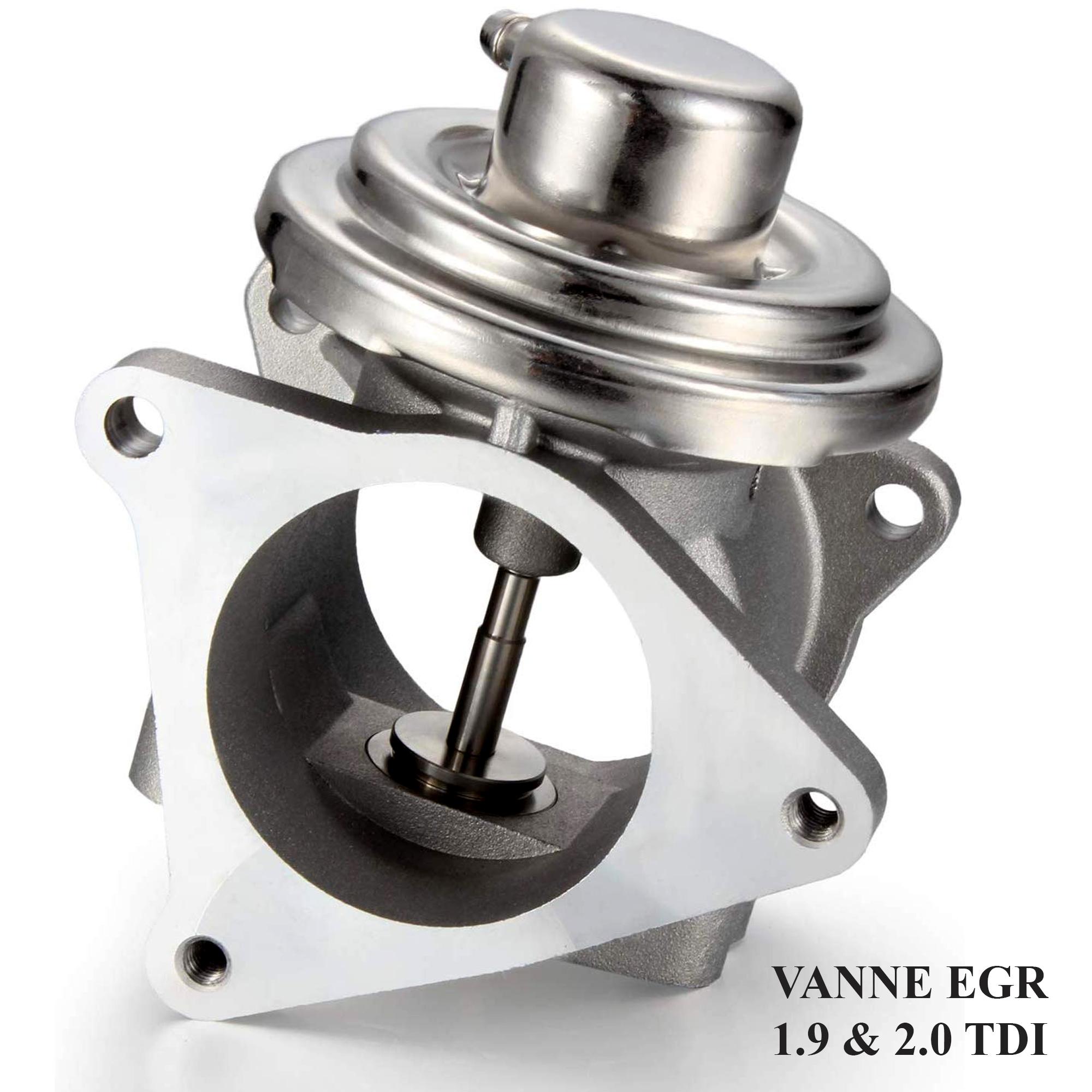 Vanne EGR pneumatique, Valve pour Audi Seat Skoda VW moteur 1.9 TDi ou 2.0 TDi PARTSLINE SC55896
