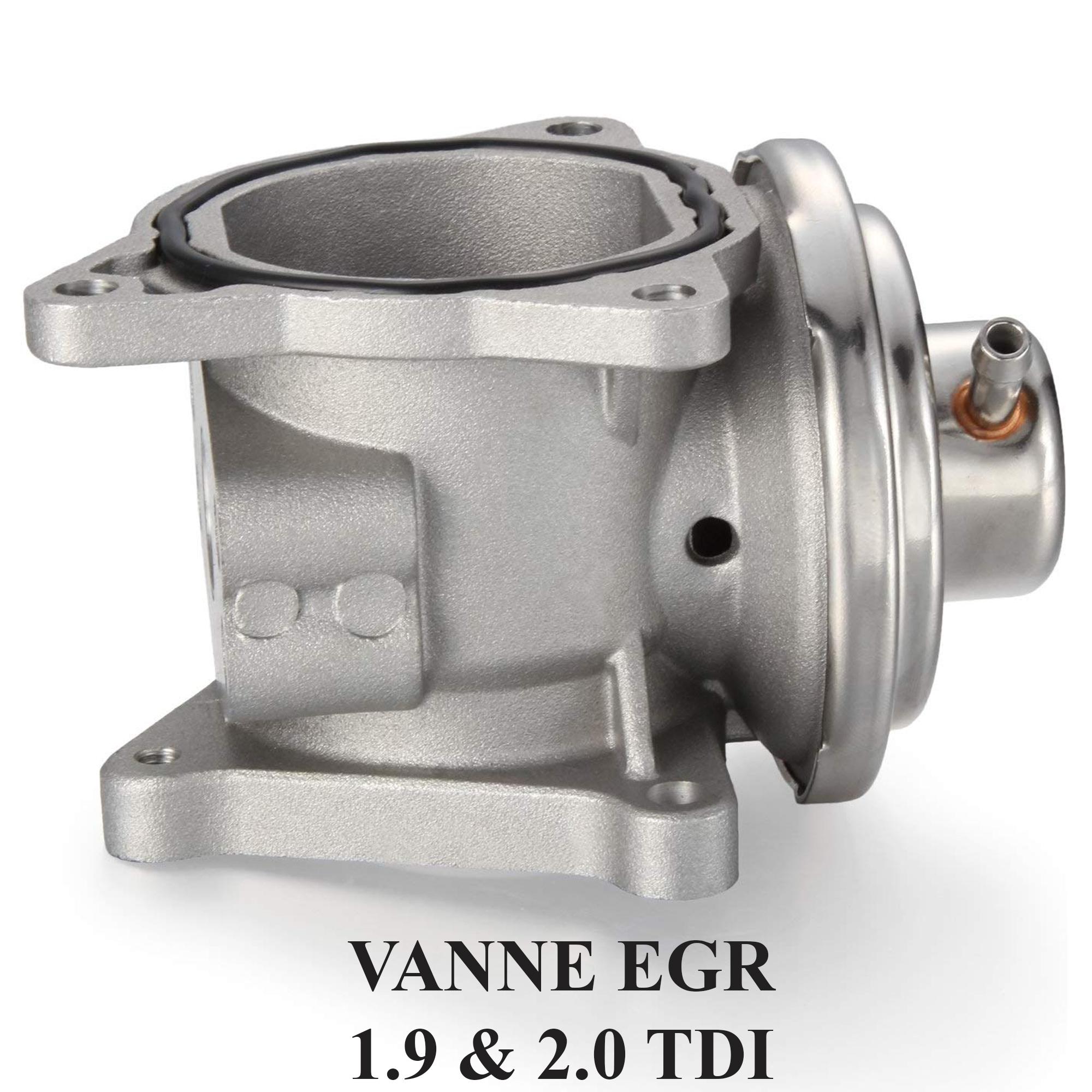 Vanne EGR pneumatique, Valve pour Audi Seat Skoda VW moteur 1.9 TDi ou 2.0 TDi PARTSLINE SC55896