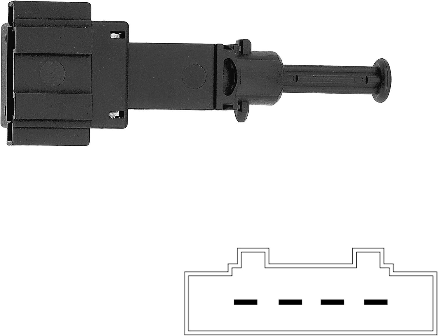 Contacteur de frein, interrupteur de feux stop pour Audi, Ford, Seat, Skoda, VW PARTSLINE SC56180