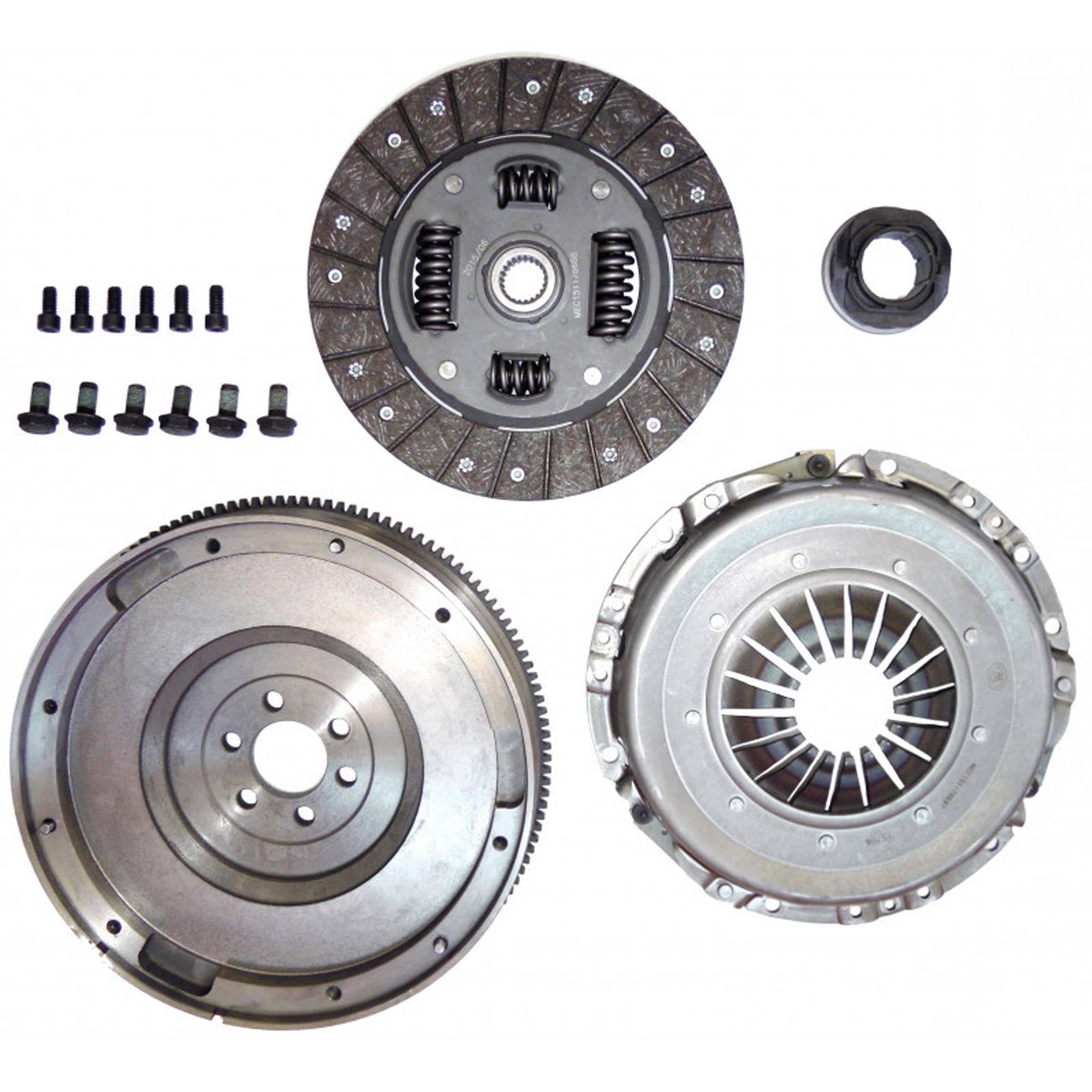 Kit d'embrayage Volant Moteur FIXE pour Audi A4, A6, VW Passat 1.9 TDi 90 110 PARTSLINE SC56266