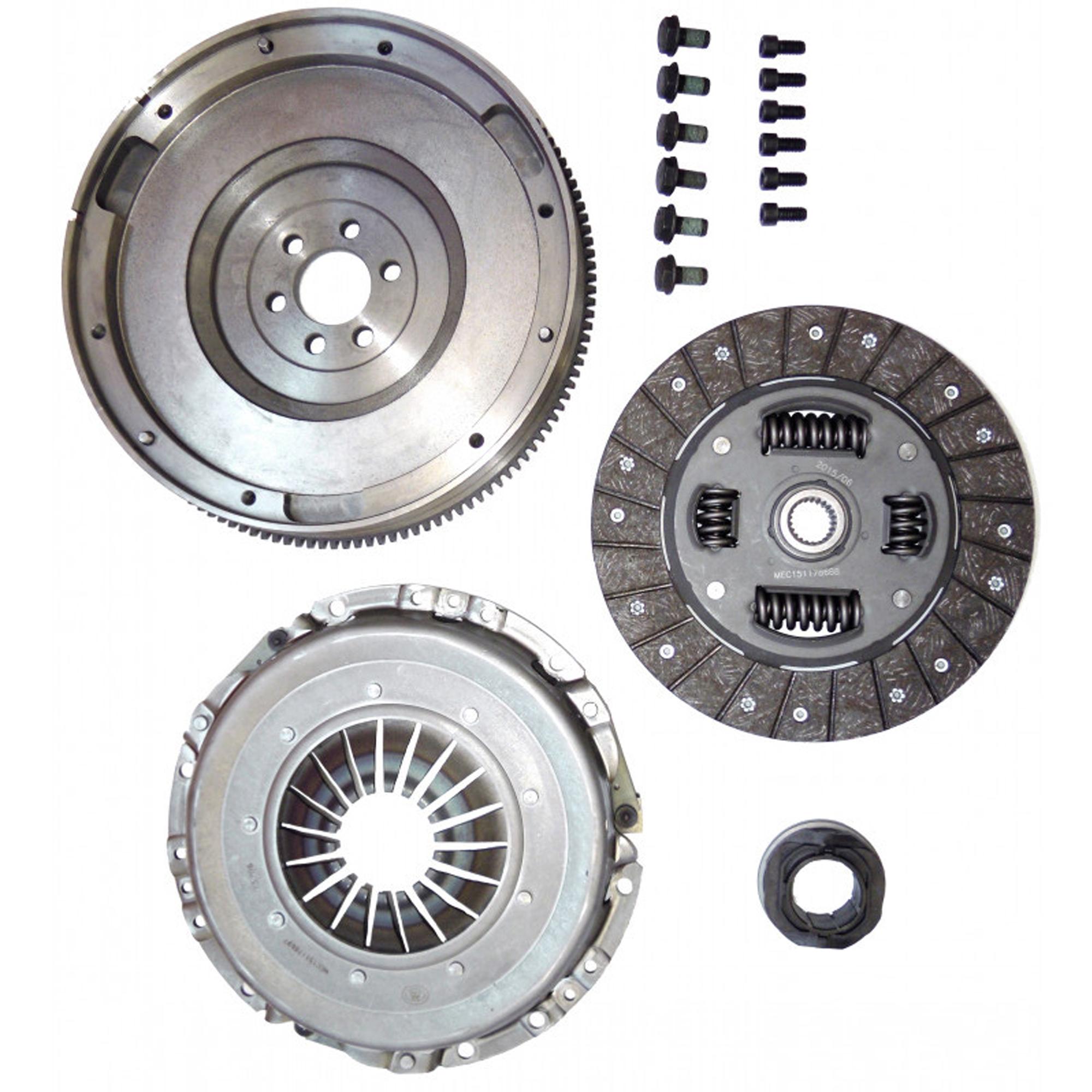 Kit d'embrayage Volant Moteur FIXE pour Audi A4, A6, VW Passat 1.9 TDi 90 110 PARTSLINE SC56266