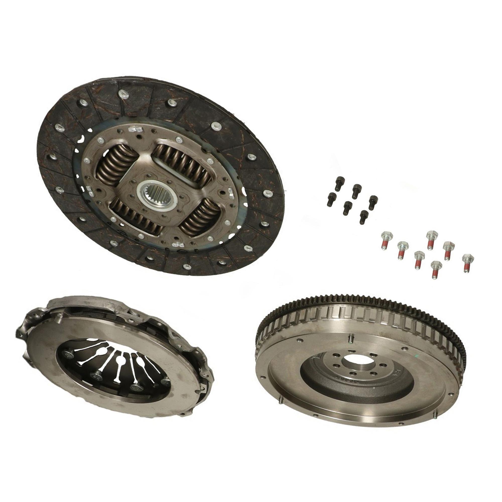 Kit d'embrayage Volant Moteur FIXE pour Nissan, Renault 1.9 dCi 90 115 120 131 PARTSLINE SC56267