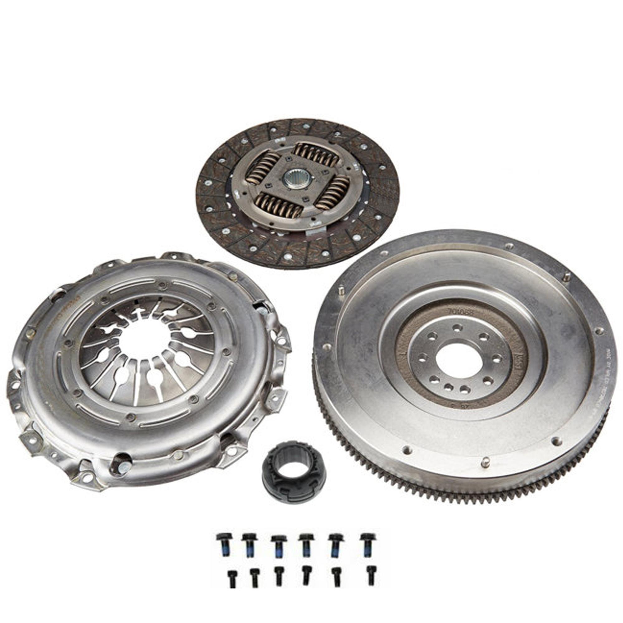 Kit d'embrayage Volant Moteur FIXE pour Audi A4, A6, VW Passat 1.9 TDI 130 AVF PARTSLINE SC56275