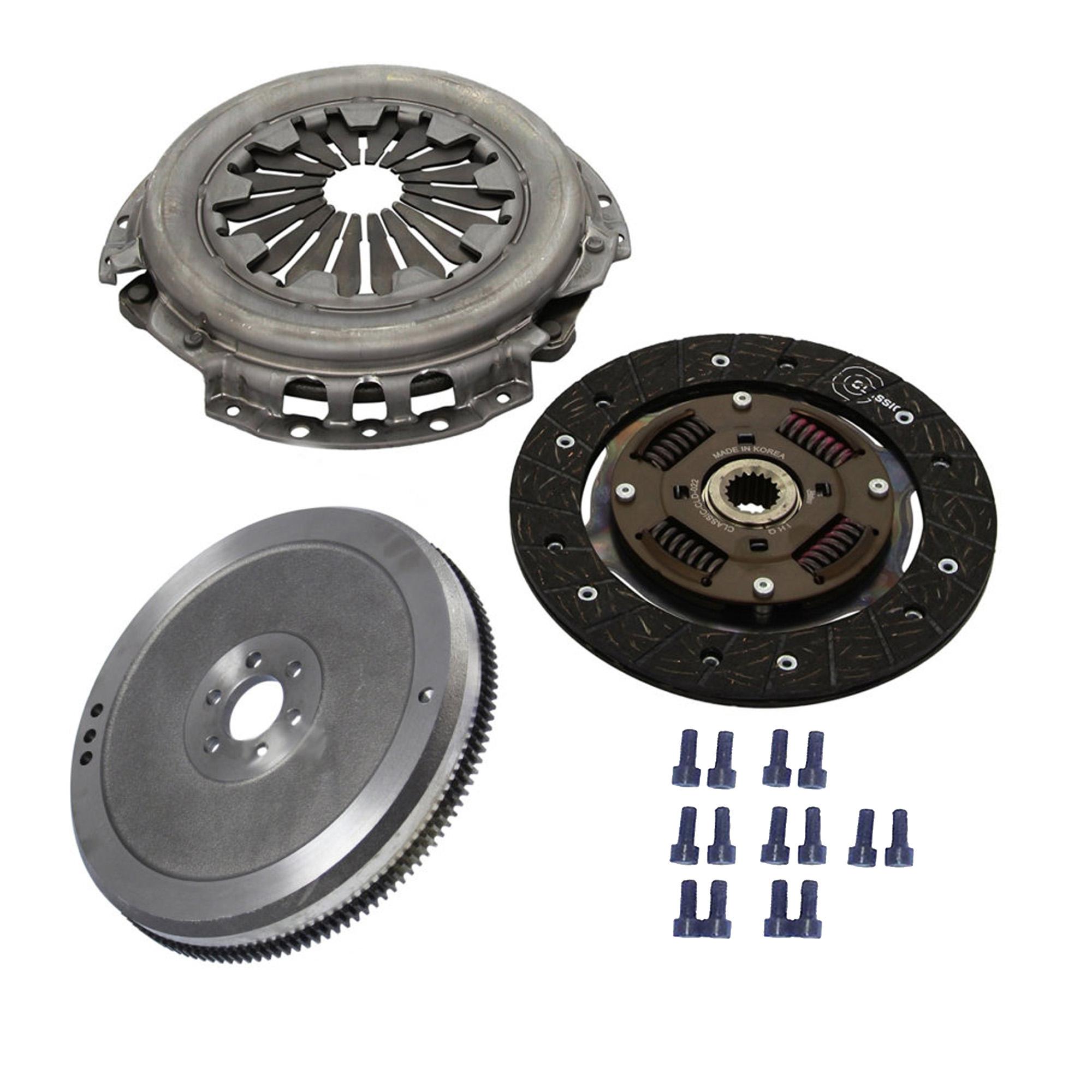 Kit d'embrayage Volant Moteur FIXE pour 1,3 MultiJet, 1,3L CDTi 75/90ch PARTSLINE SC56277